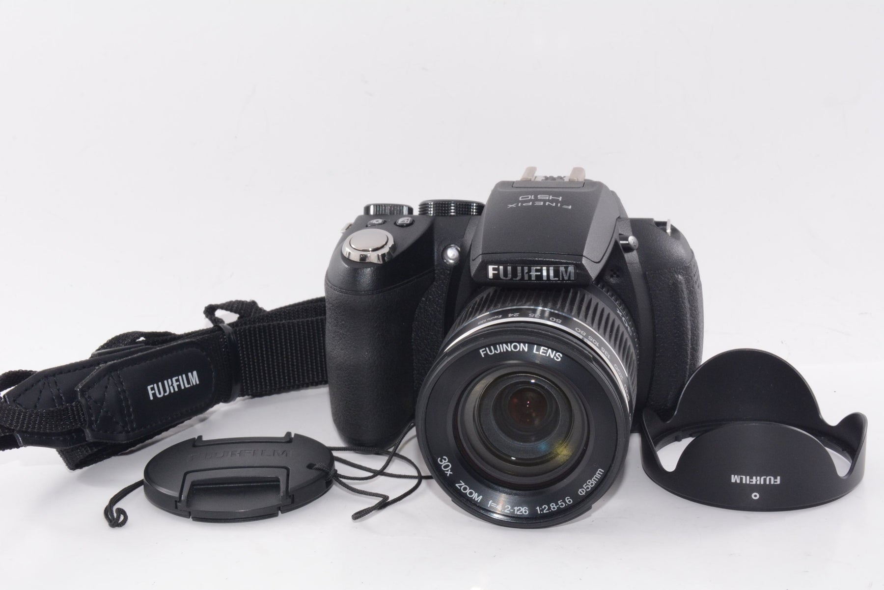 【外観特上級】FUJIFILM デジタルカメラ FinePix HS10 ブラック FX-HS10