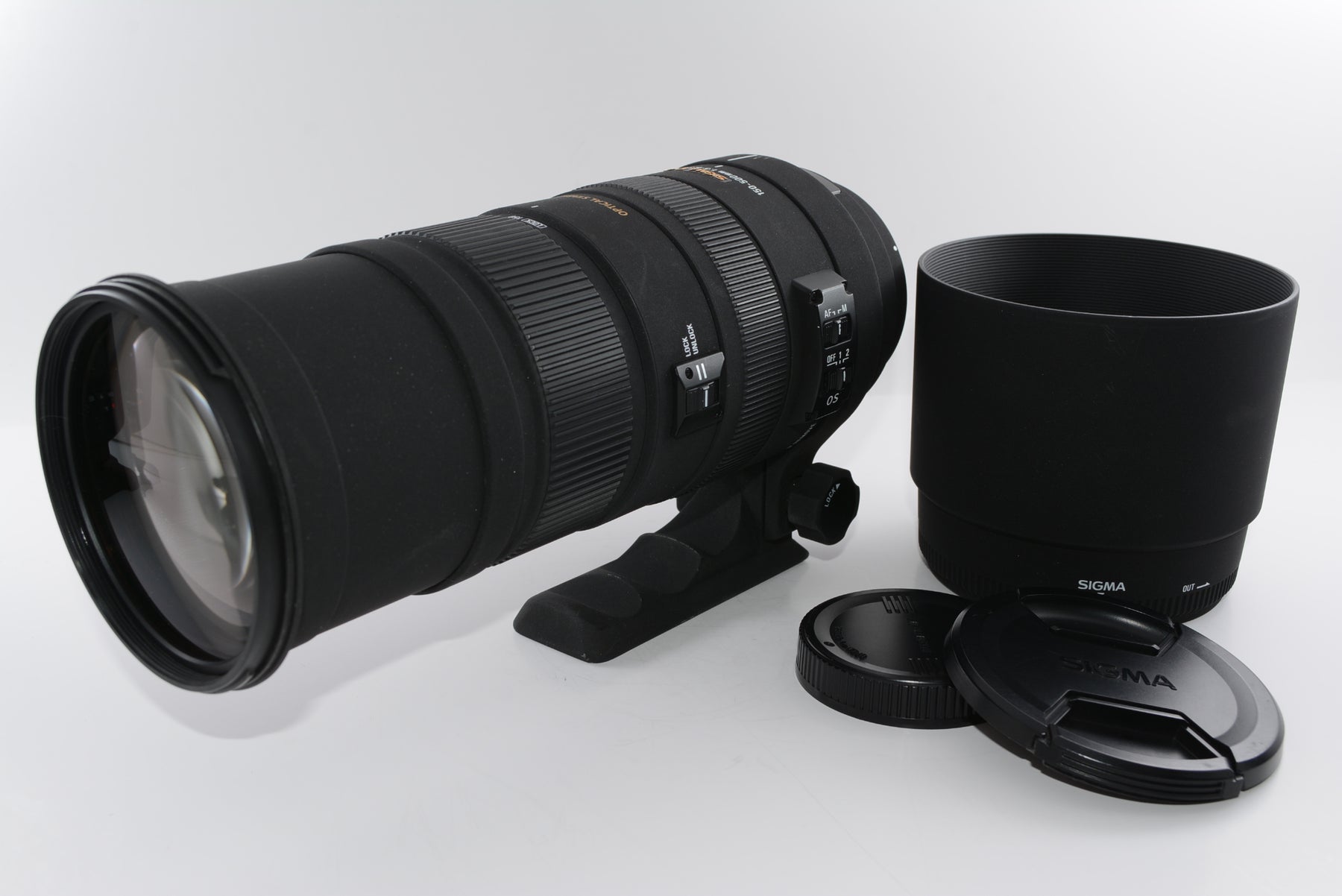 【外観並級】SIGMA 超望遠ズームレンズ APO 150-500mm F5-6.3 DG OS HSM キヤノン用 フルサイズ対応