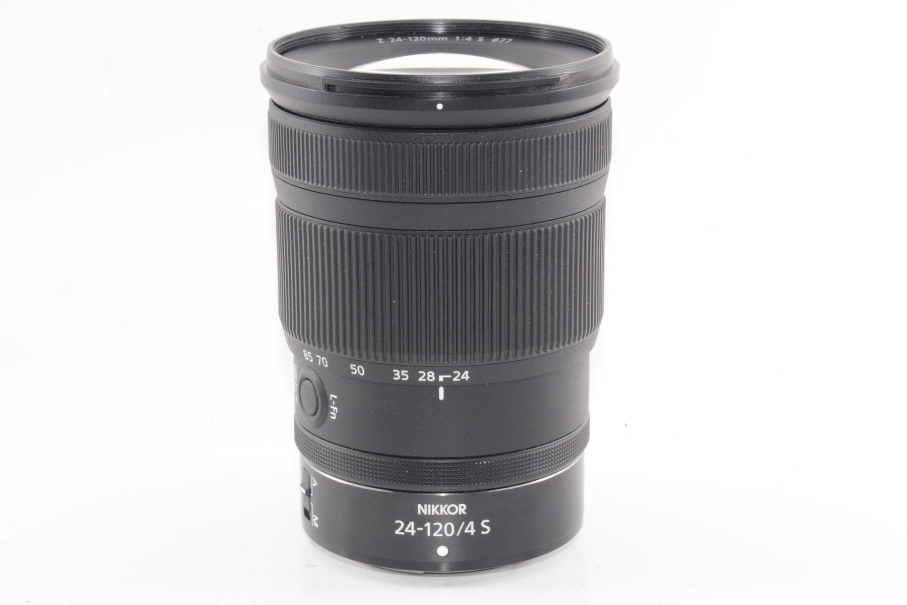 【外観特上級】Nikon 標準ズームレンズ NIKKOR Z 24-120mm f/4 S Zマウント フルサイズ対応 Sライン NZ24-120 ニコン ブラック