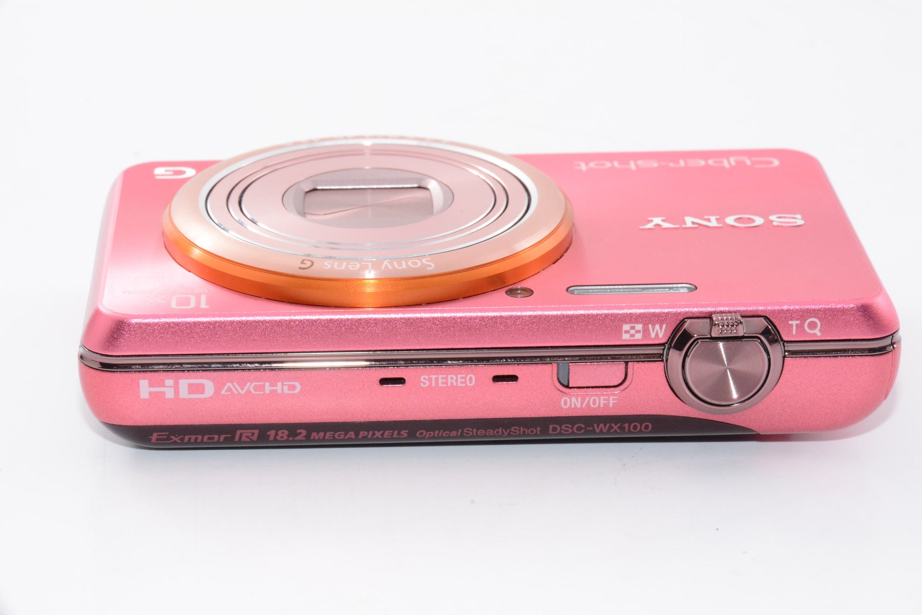 【外観特上級】ソニー SONY Cyber-shot WX100 ピンク