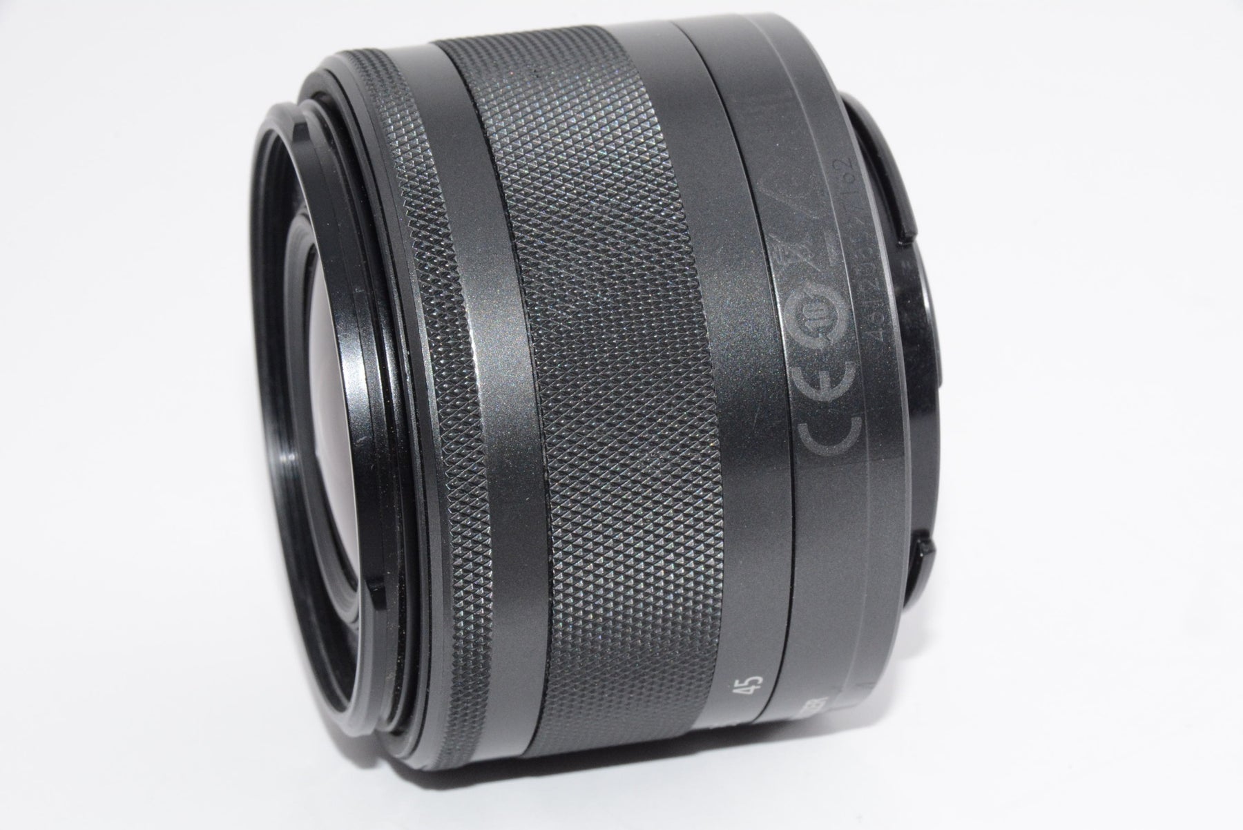 【外観並級】Canon 標準ズームレンズ EF-M15-45mm F3.5-6.3IS STM(グラファイト) ミラーレス一眼対応 EF-M15-45ISSTM