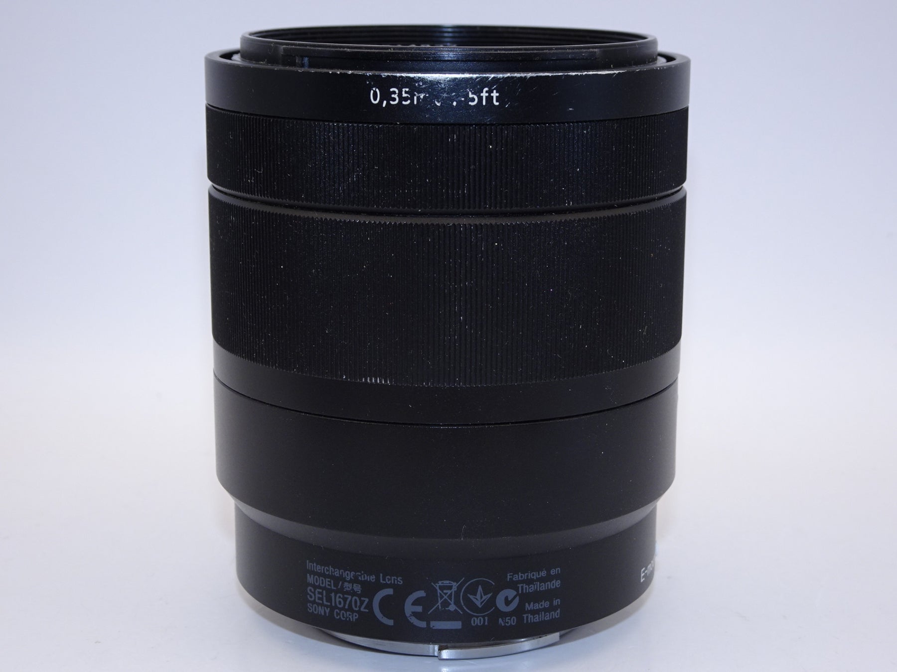 【外観並級】ソニー SONY 標準ズームレンズ Vario-Tessar T* E 16-70mm F4 ZA OSS ソニー Eマウント用 APS-C専用 SEL1670Z