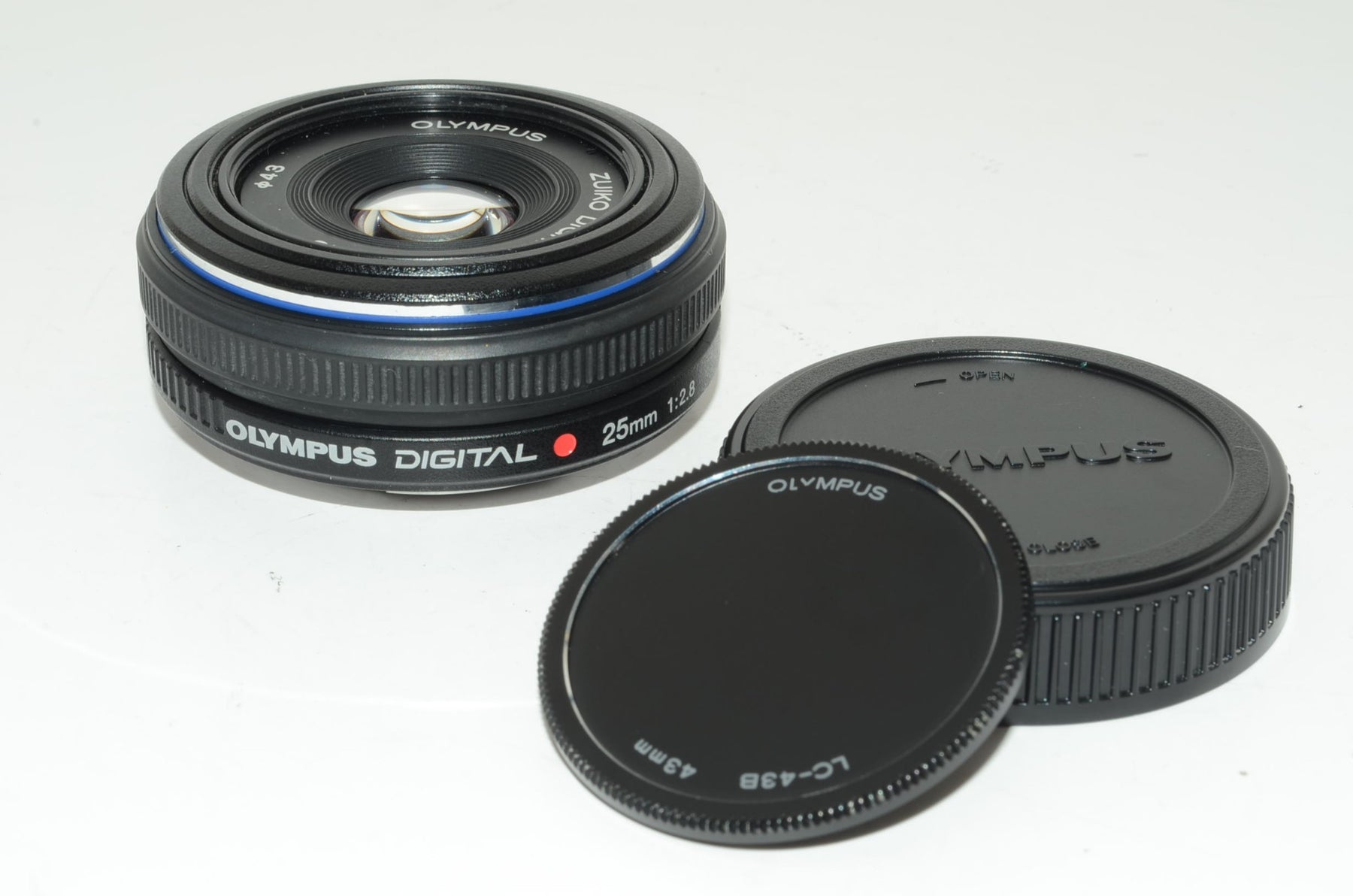 【外観並級】OLYMPUS 標準パンケーキレンズ ZUIKO DIGITAL 25mm F2.8