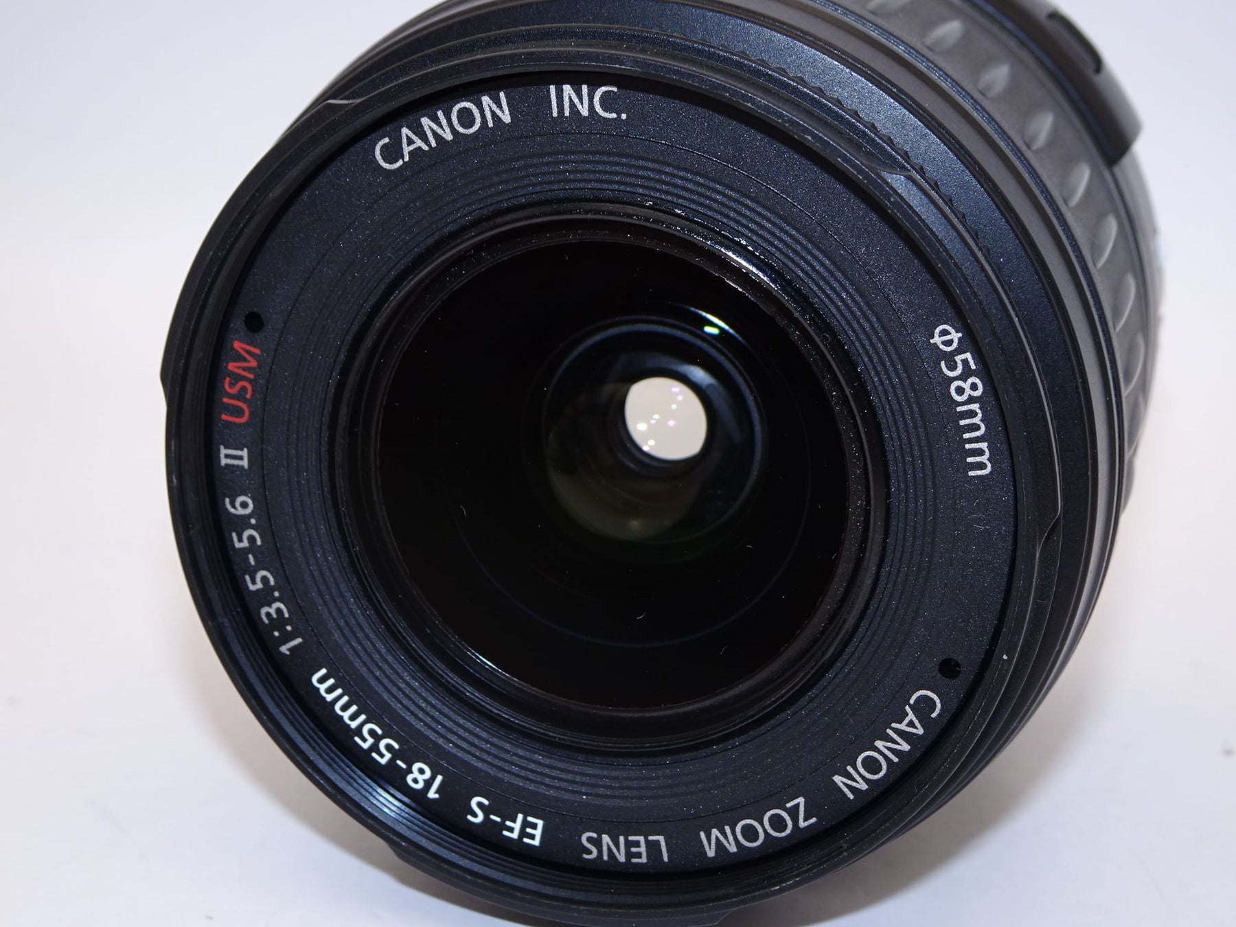 【外観特上級】Canon EF-S レンズ 18-55mm F3.5-5.6 II USM