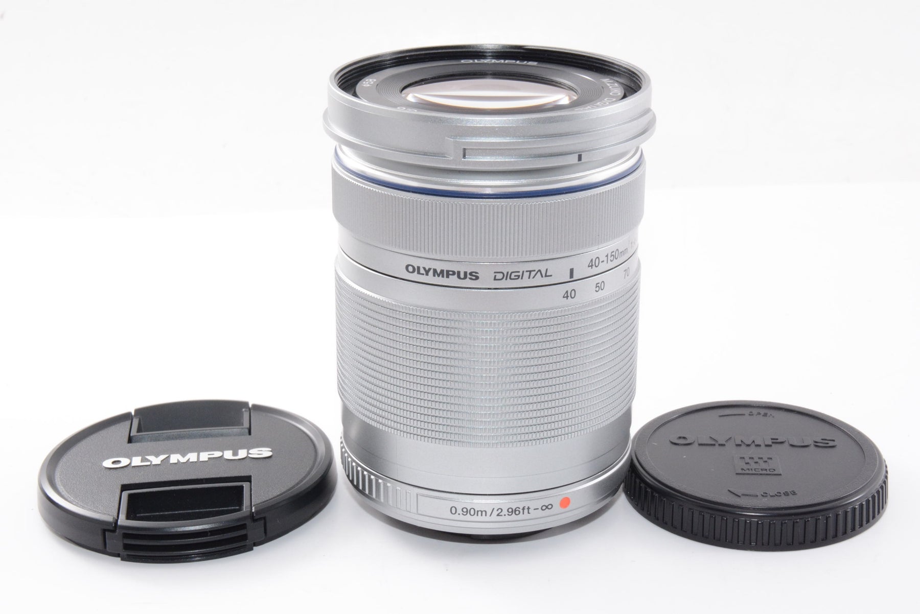 【外観特上級】OLYMPUS M.ZUIKO DIGITAL ED 40-150mm F4.0-5.6 R シルバー
