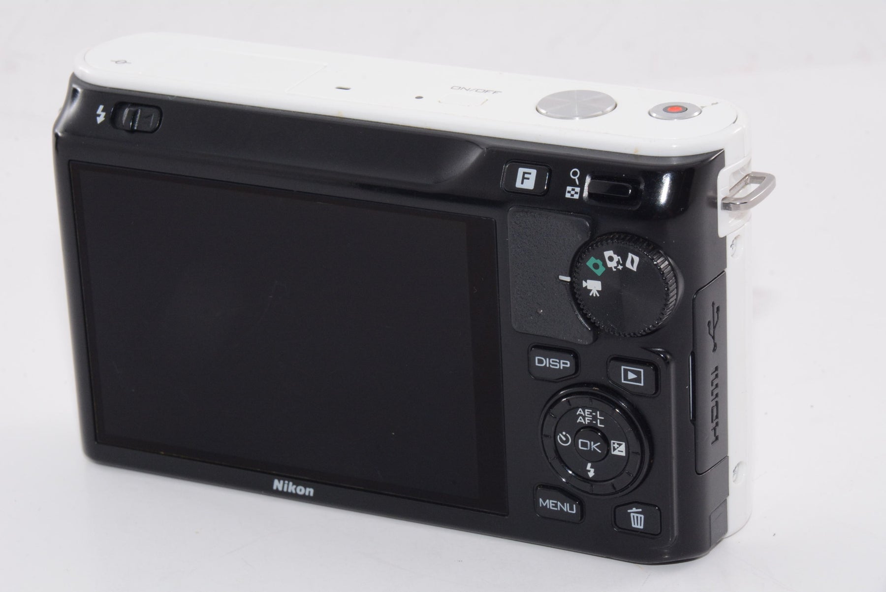 【外観並級】Nikon ニコン ミラーレス一眼カメラ Nikon 1 J1 ボディ ホワイト