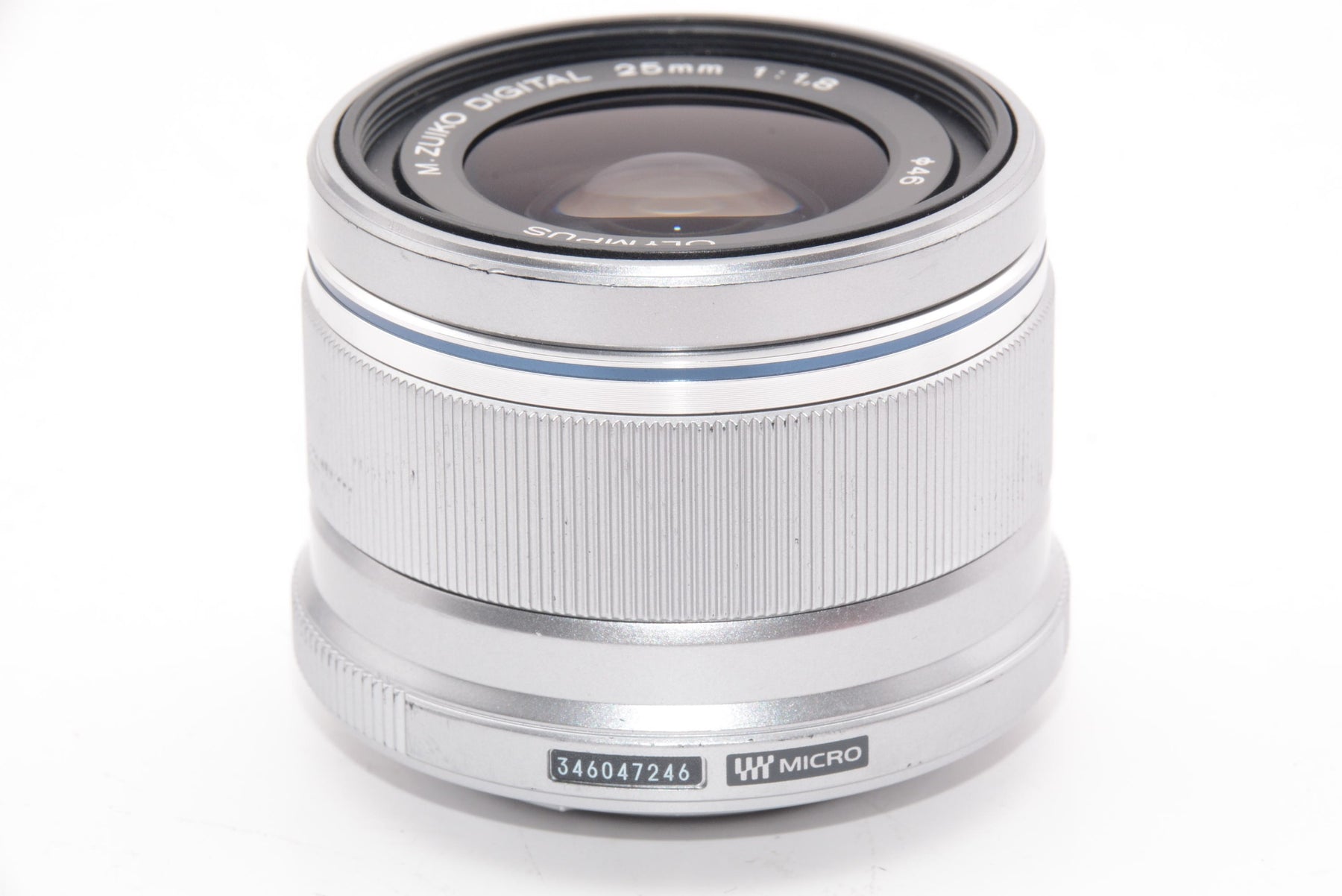 【外観並級】OLYMPUS M.ZUIKO DIGITAL 25mm F1.8 シルバー マイクロフォーサーズ用 単焦点レンズ