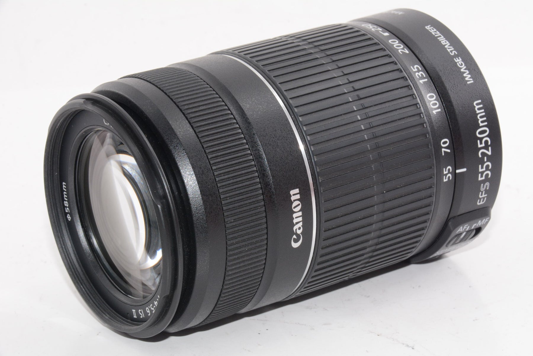 【外観特上級】Canon 望遠ズームレンズ EF-S55-250mm F4-5.6 IS II