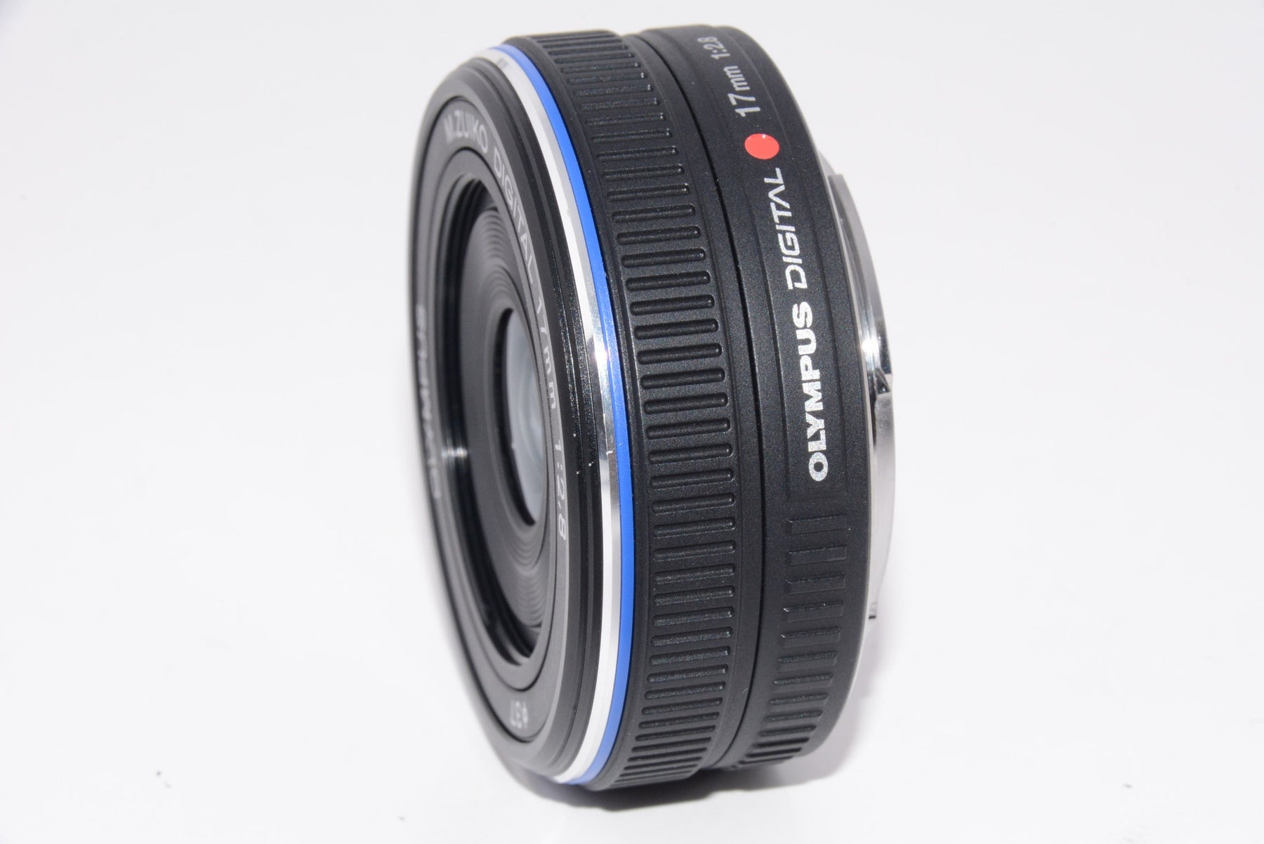 【外観特上級】OLYMPUS パンケーキレンズ M.ZUIKO DIGITAL 17mm F2.8 ブラック