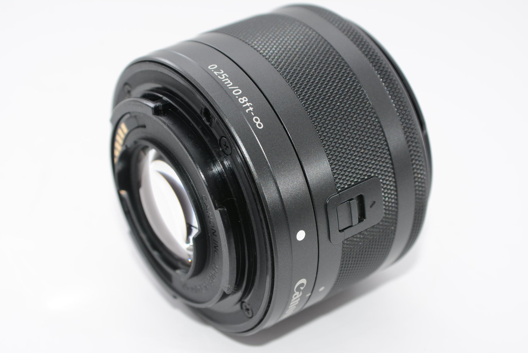 【外観特上級】Canon 標準ズームレンズ EF-M15-45mm F3.5-6.3IS STM(グラファイト) ミラーレス一眼対応 EF-M15-45ISSTM