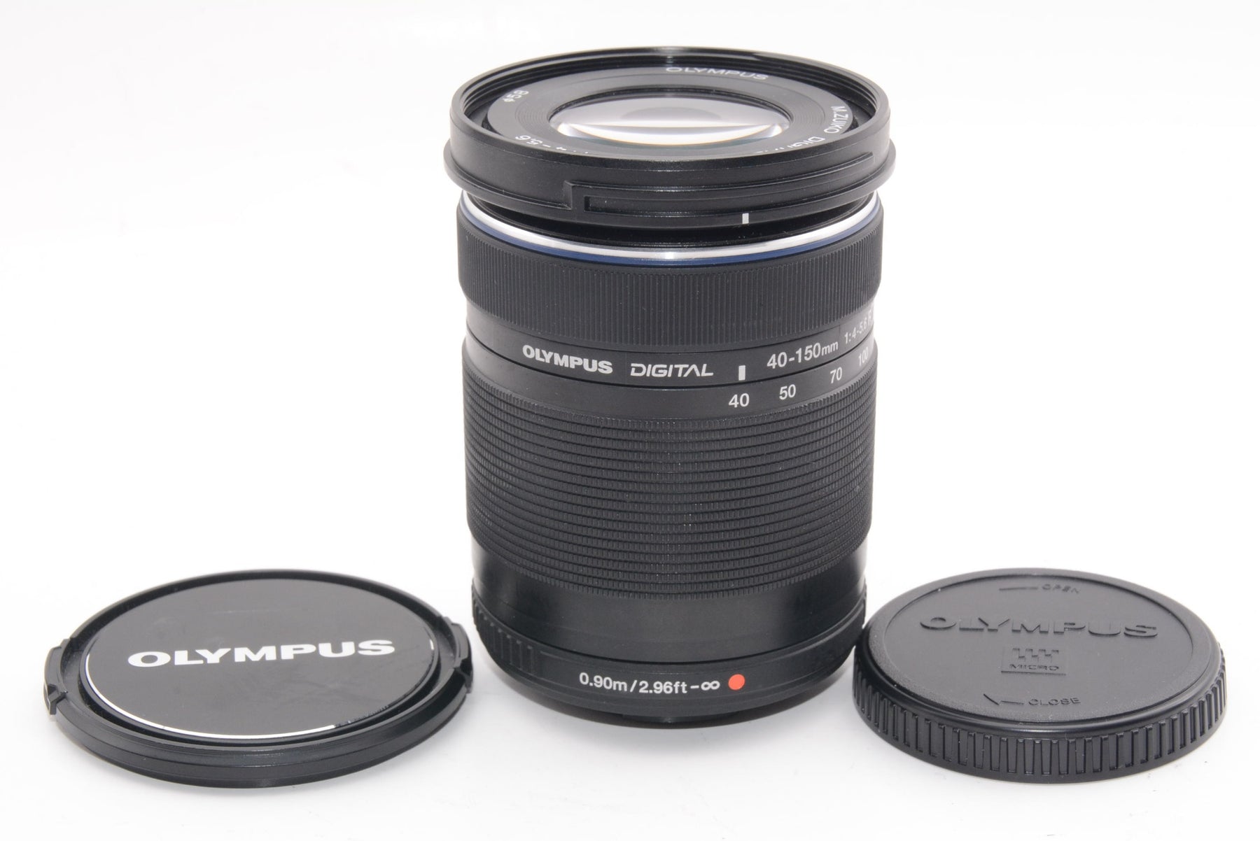 【外観特上級】OLYMPUS M.ZUIKO DIGITAL ED 40-150mm F4.0-5.6 R ブラック