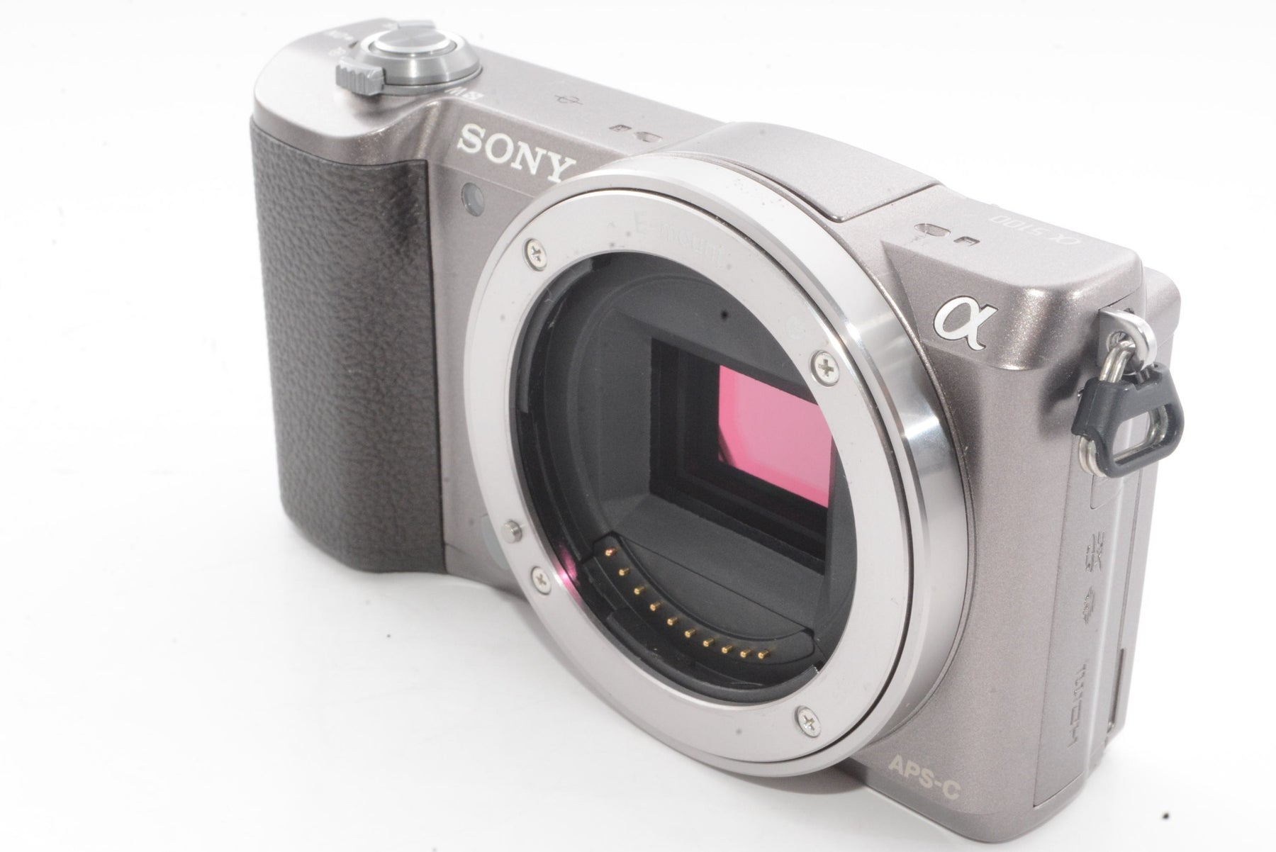 【外観並級】ソニー SONY ミラーレス一眼 α5100 パワーズームレンズキット E PZ 16-50mm F3.5-5.6 OSS付属 ブラウン ILCE-5100L-T