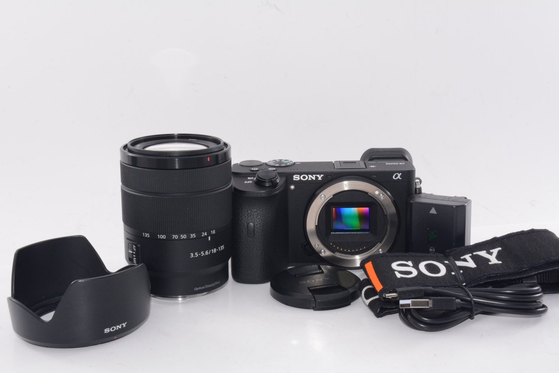 【外観特上級】SONY ミラーレス一眼 α6600M E 18-135mm F3.5-5.6 OSS SEL18135