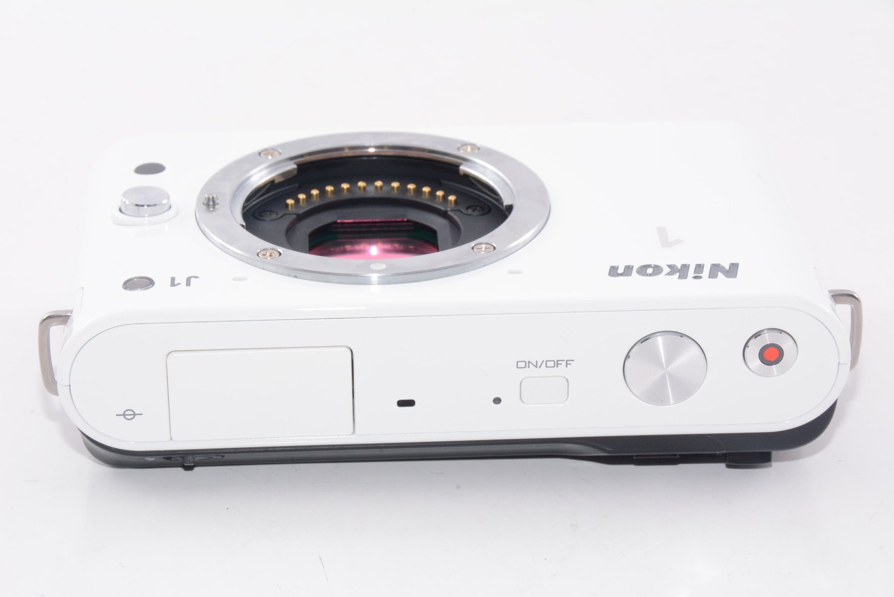 【外観並級】Nikon ニコン ミラーレス一眼カメラ Nikon 1 J1 ボディ ホワイト