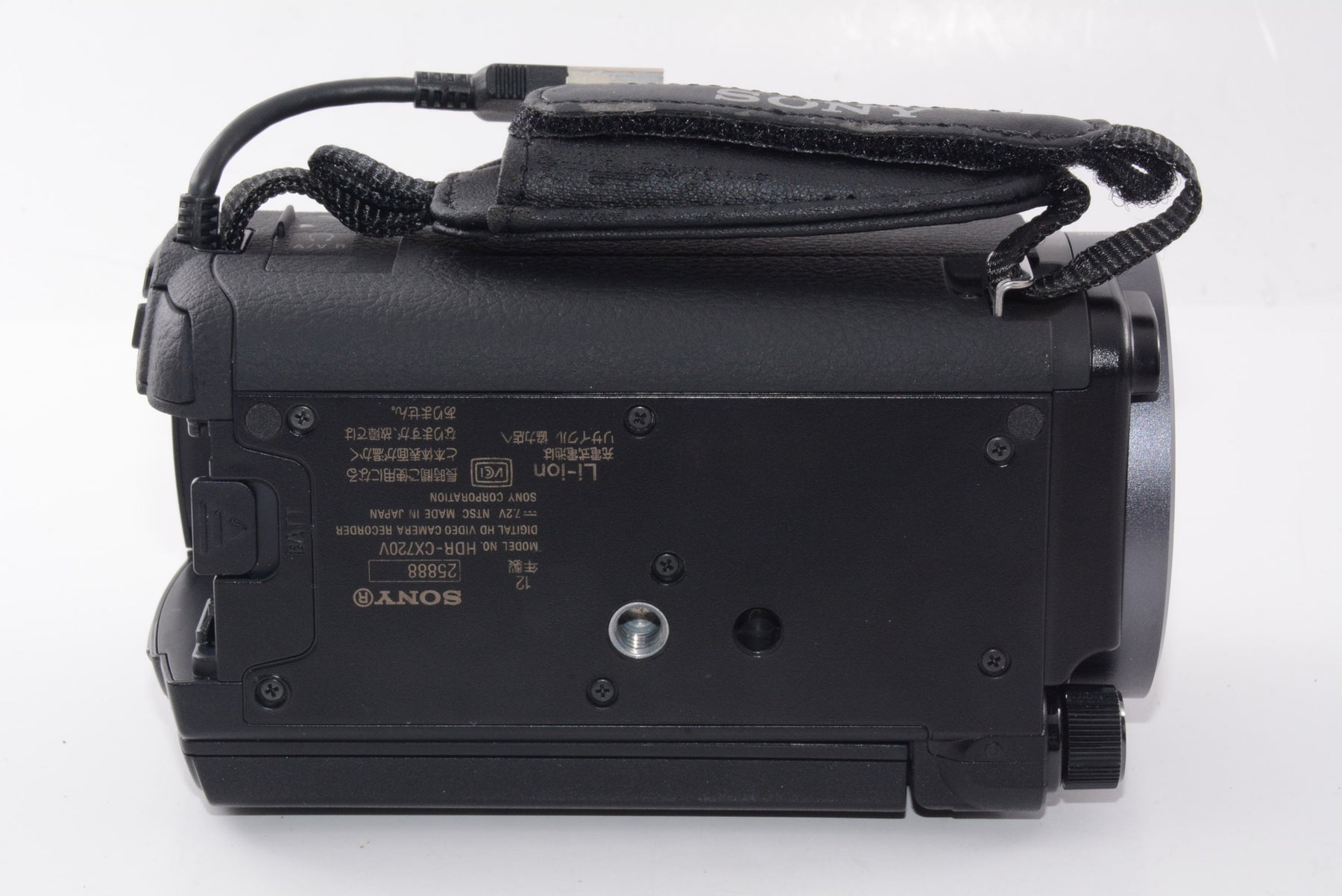【外観特上級】ソニー SONY ビデオカメラ Handycam CX720V 内蔵メモリー64GB ブラック HDR-CX720V