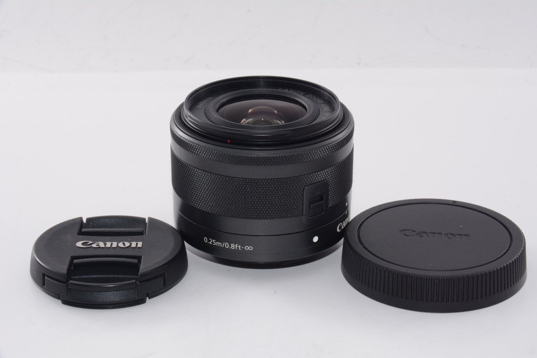 【外観特上級】Canon 標準ズームレンズ EF-M15-45mm F3.5-6.3IS STM