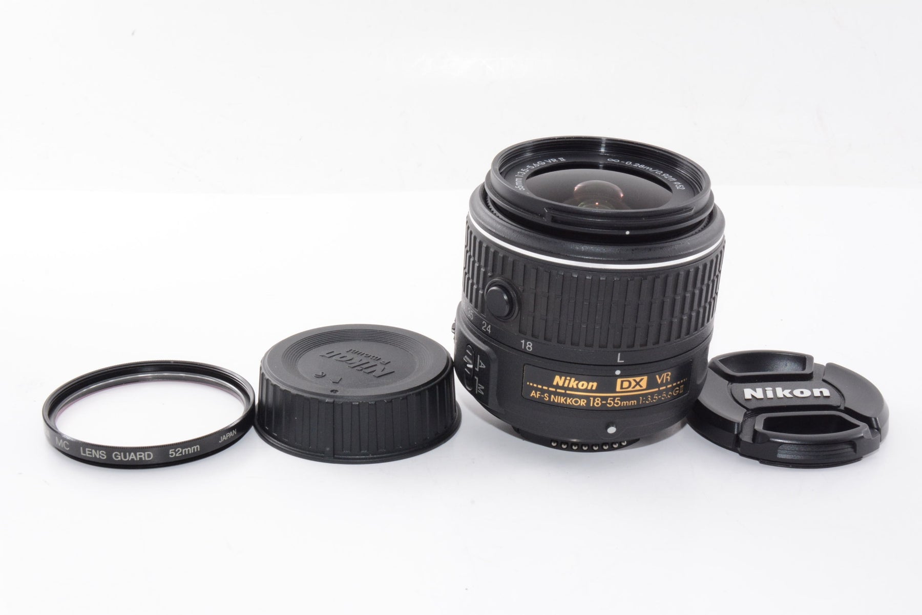 【外観特上級】Nikon 標準ズームレンズ AF-S DX NIKKOR 18-55mm f/3.5-5.6G VR II