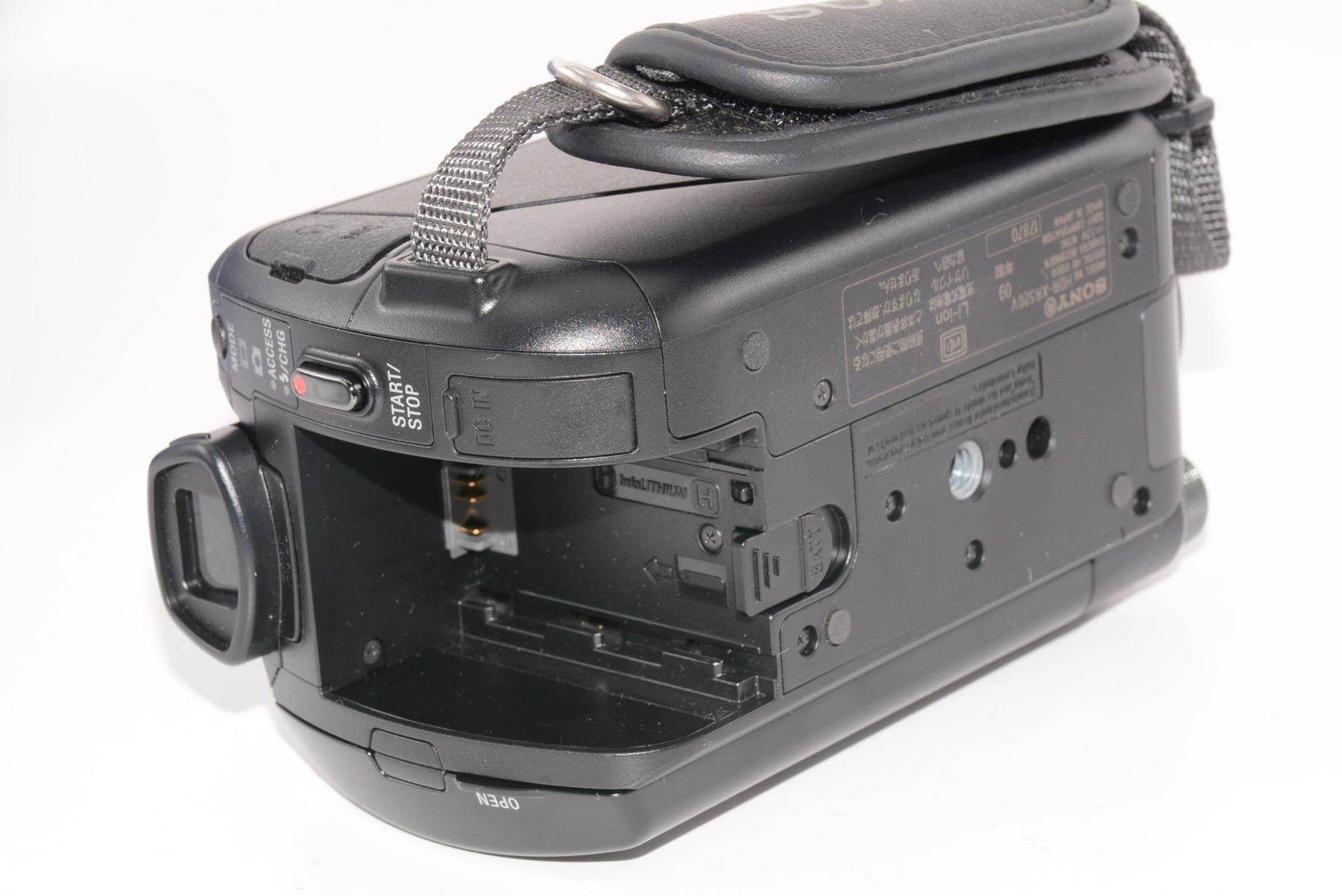 【外観特上級】ソニー SONY デジタルHDビデオカメラレコーダー CX520V 内蔵メモリー64GB ブラック HDR-CX520V/B