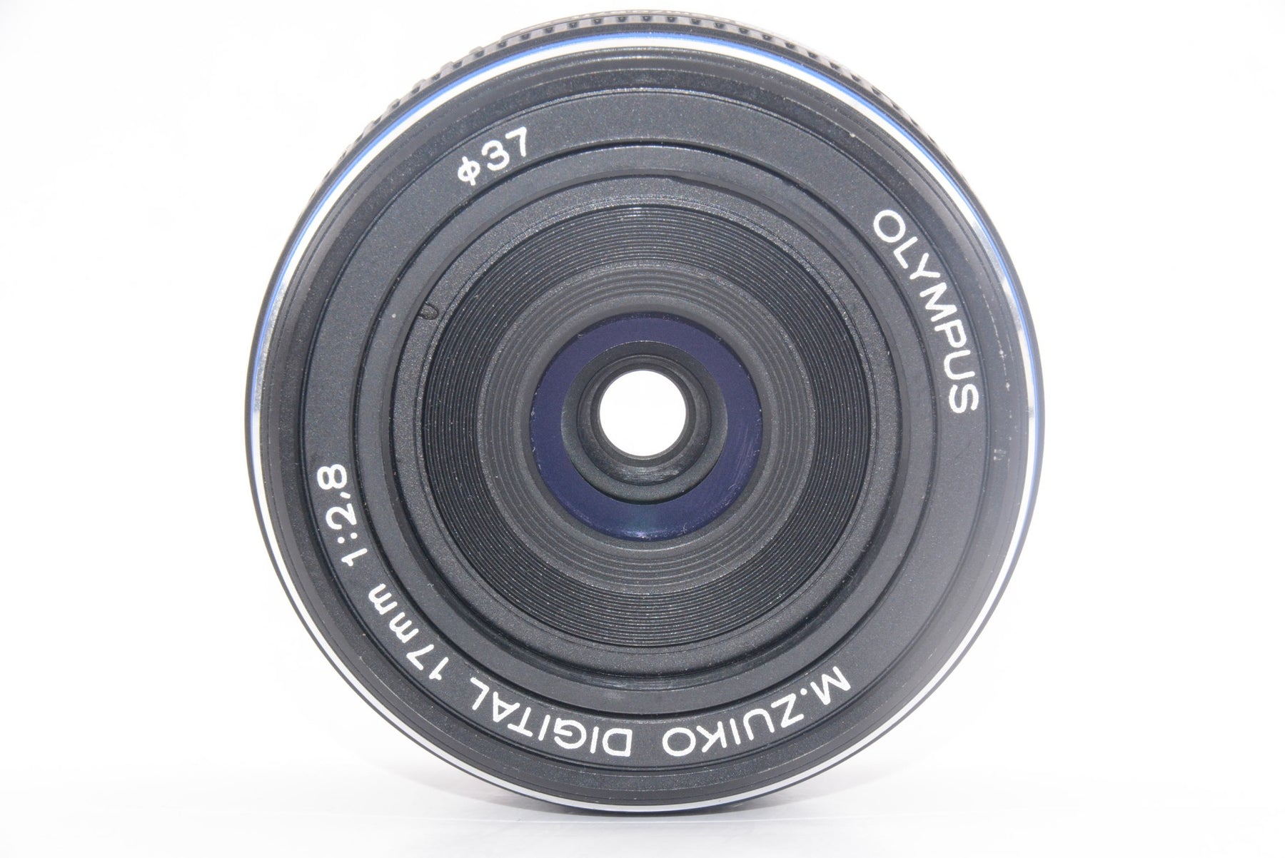 【外観特上級】OLYMPUS パンケーキレンズ M.ZUIKO DIGITAL 17mm F2.8 ブラック