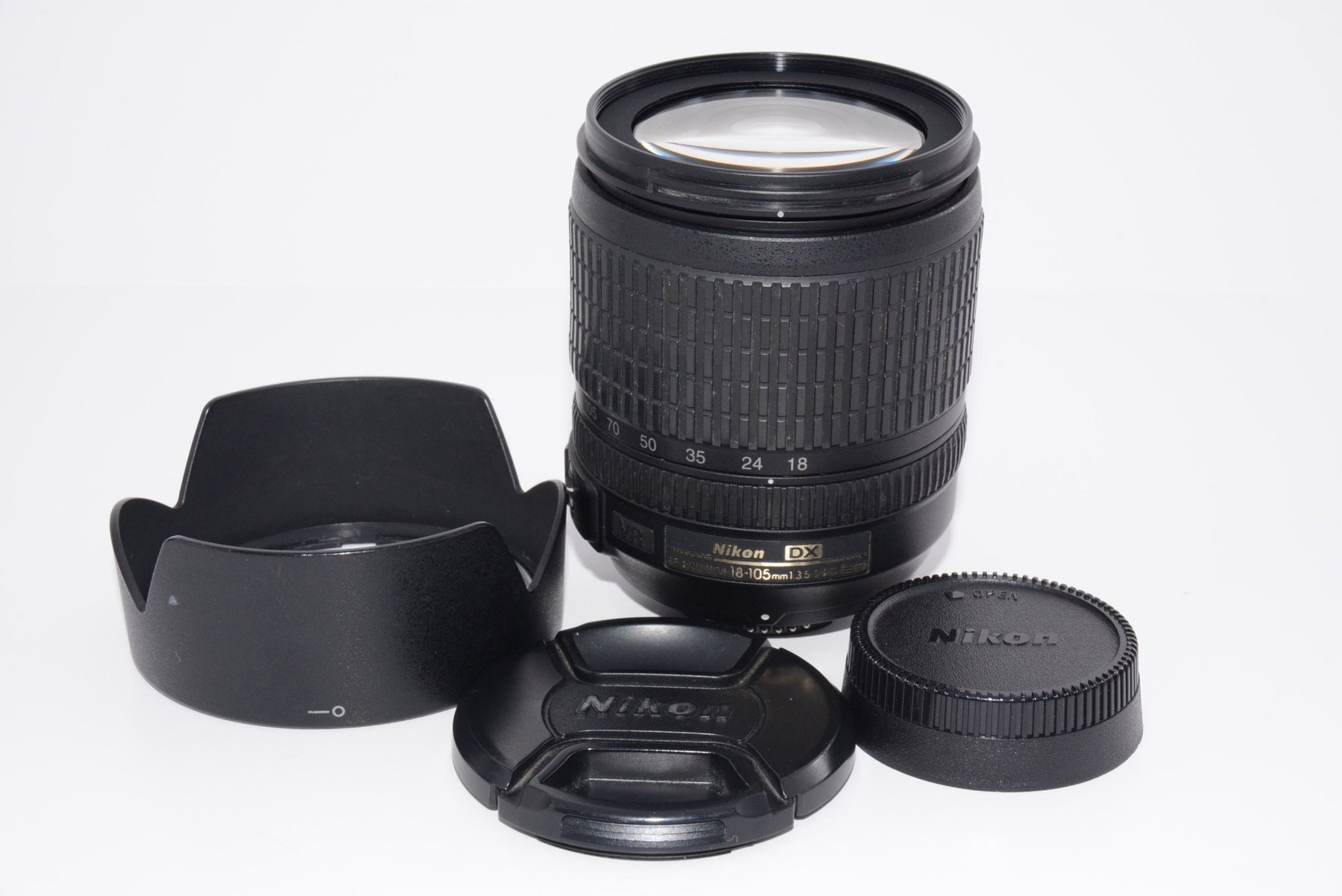 【外観並級】Nikon 標準ズームレンズ AF-S DX NIKKOR 18-105mm f/3.5-5.6G ED VR ニコンDXフォーマット専用