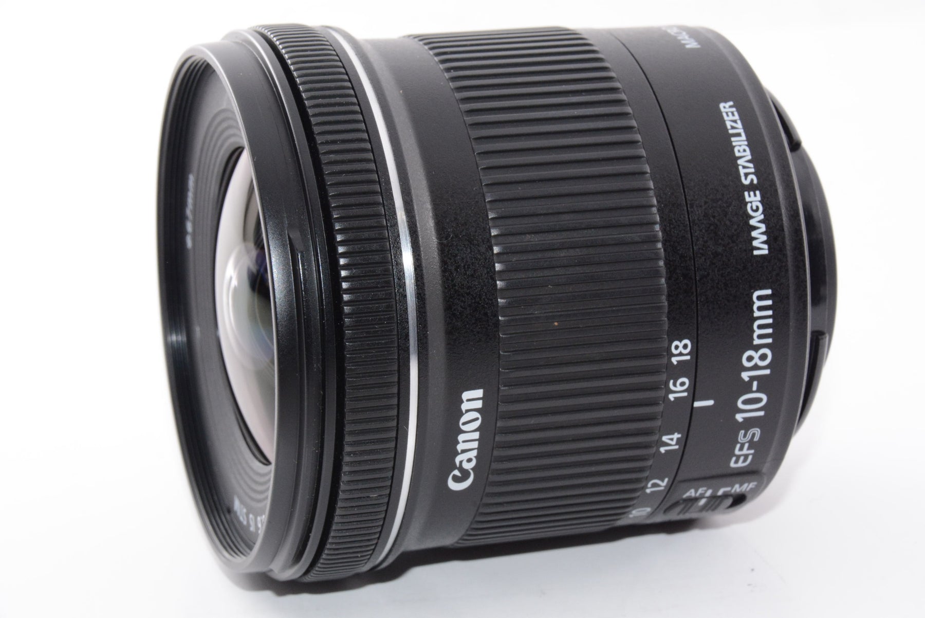 【外観特上級】Canon EF-S 10-18mm f/4.5-5.6 IS STMレンズ
