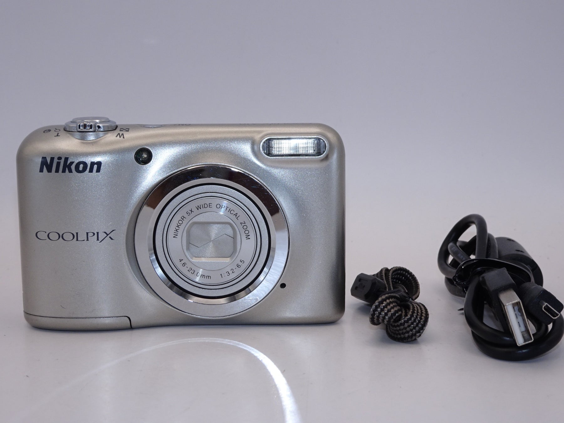 【外観並級】Nikon デジタルカメラ COOLPIX A10 シルバー A10SL