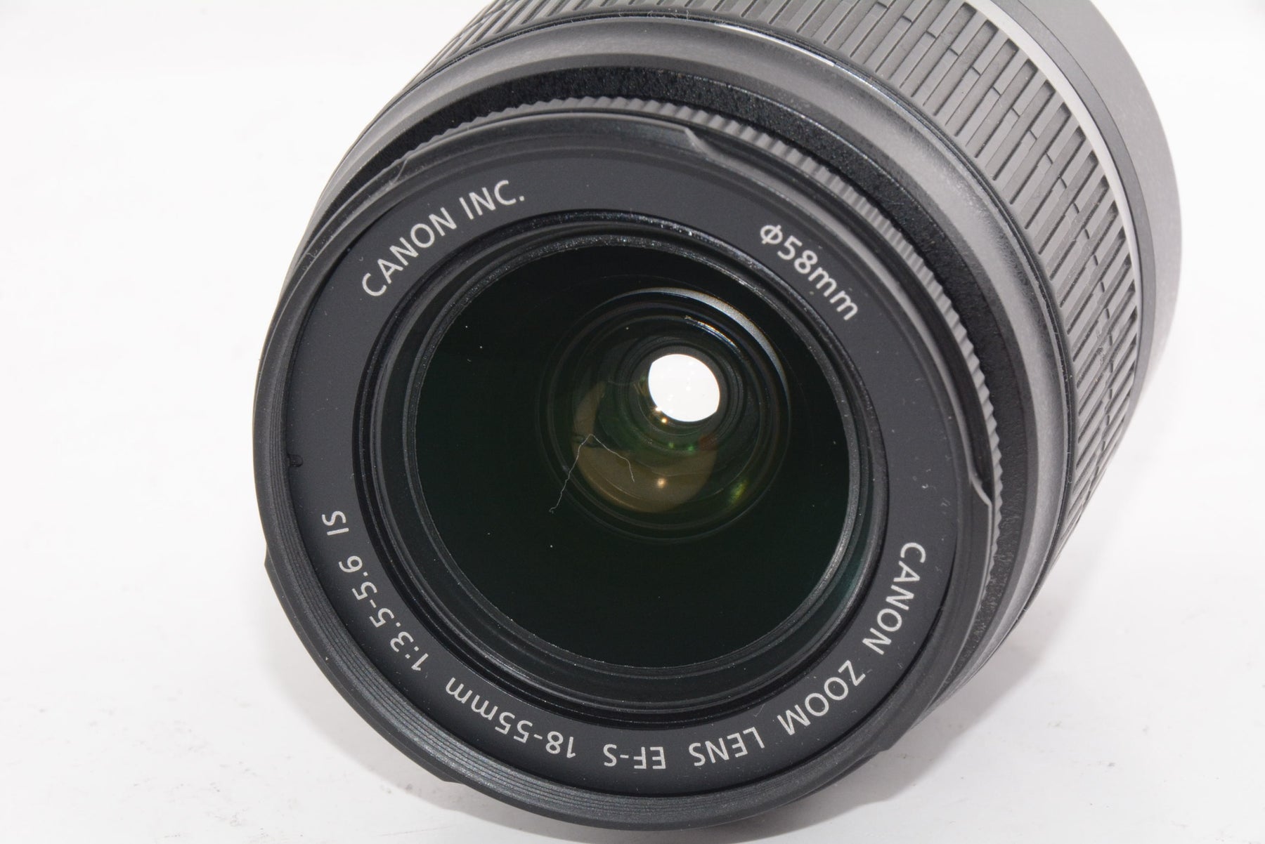 【外観特上級】Canon 標準ズームレンズ EF-S18-55mm F3.5-5.6 IS
