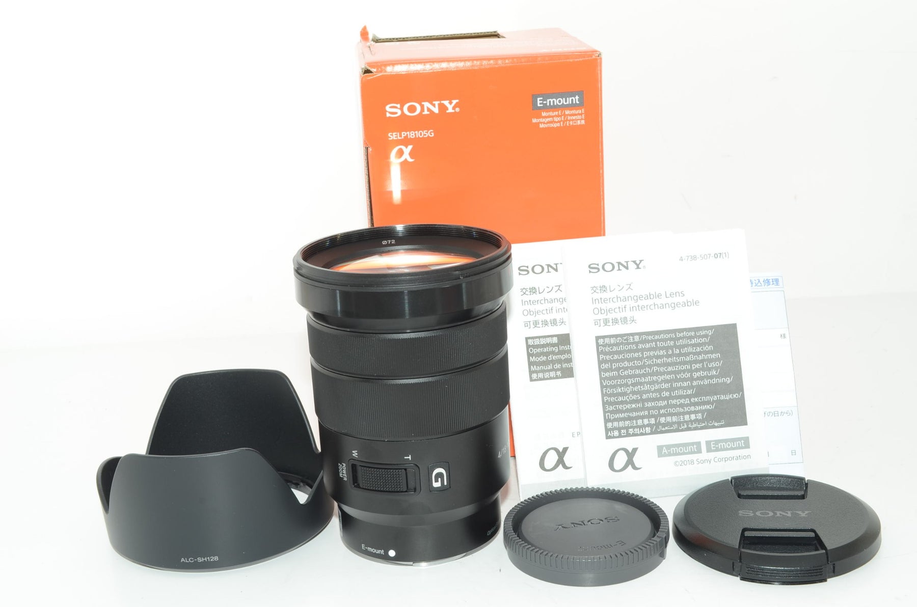 【外観特上級】SONY E PZ 18-105mm F4 G OSS※Eマウント用 SELP18105G