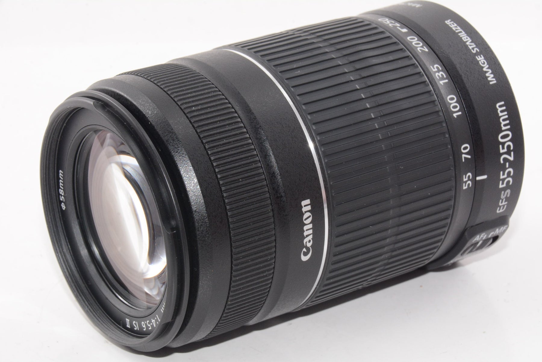 【外観並級】Canon 望遠ズームレンズ EF-S55-250mm F4-5.6 IS II