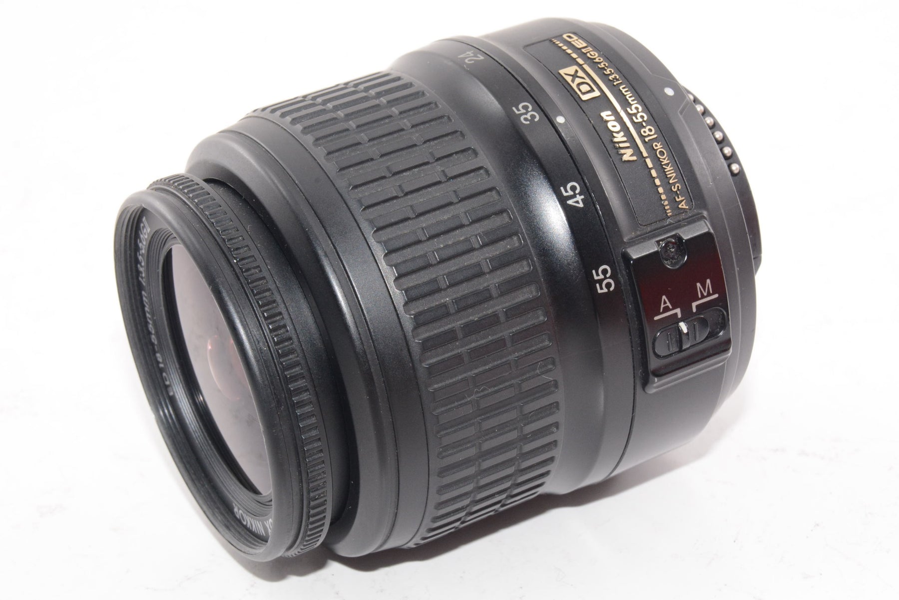 【外観特上級】Nikon 標準ズームレンズ AF-S DX Zoom Nikkor ED 18-55mm f/3.5-5.6 G II ブラック