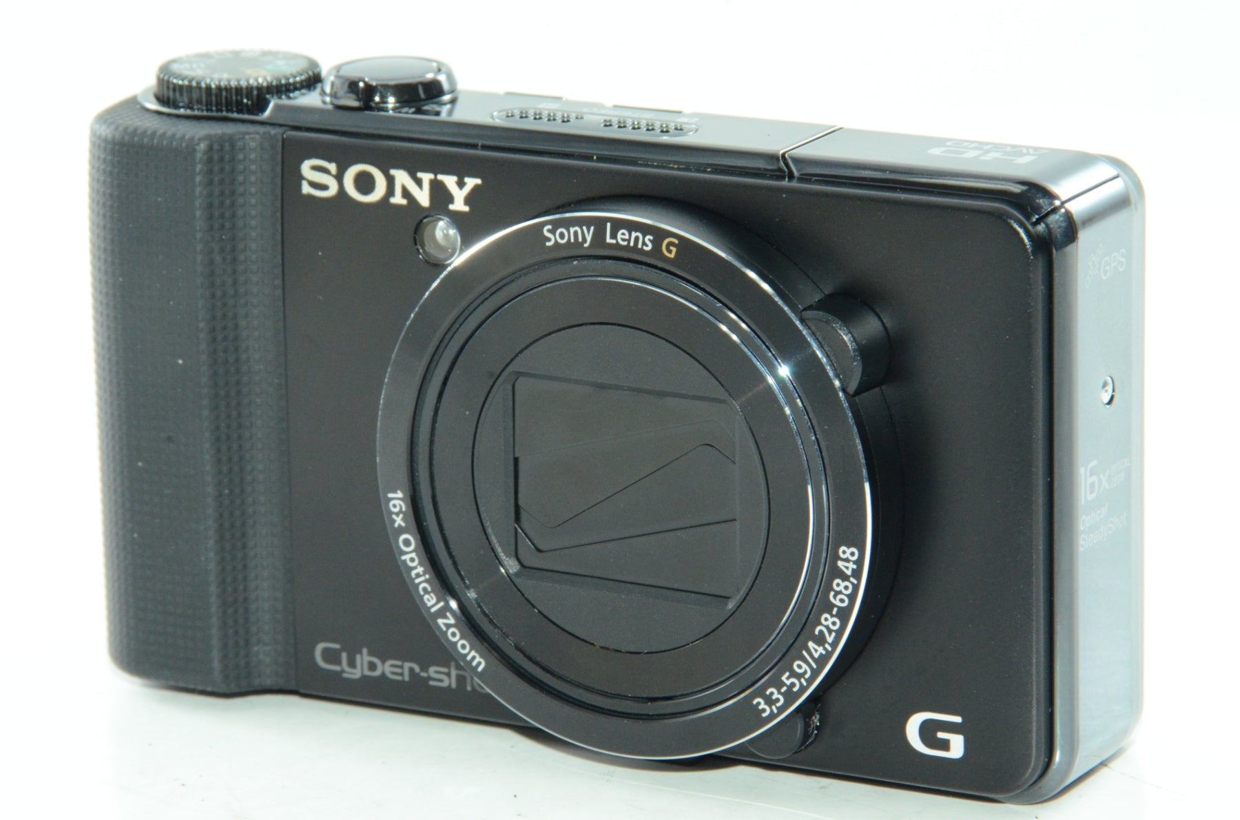 【外観特上級】ソニー SONY デジタルカメラ Cybershot HX9V 1620万画素CMOS 光学x16 ブラック DSC-HX9V/B
