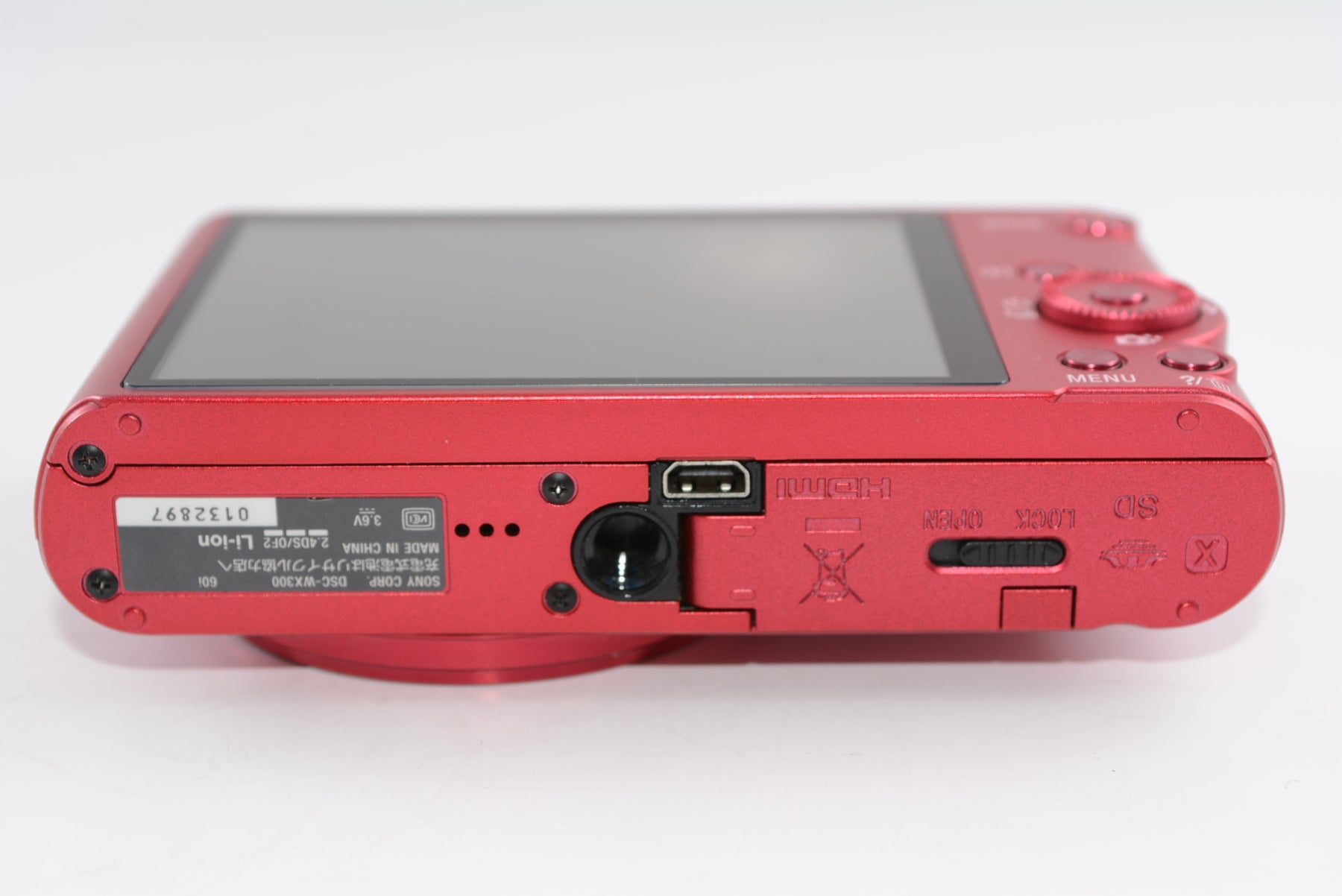 【外観並級】ソニー SONY Cyber-shot WX300 レッド DSC-WX300/R