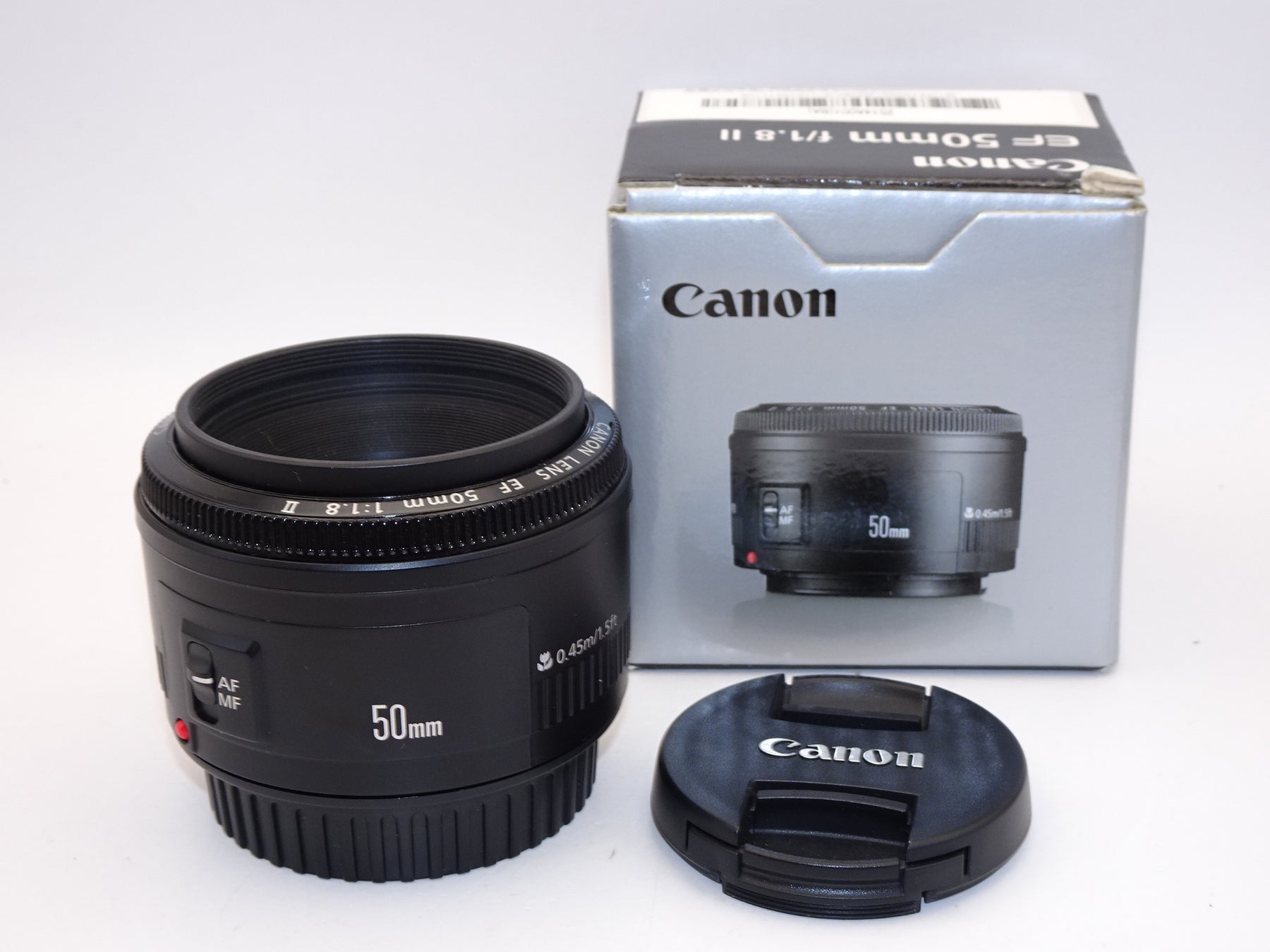 【外観特上級】Canon 単焦点レンズ EF50mm F1.8 II フルサイズ対応