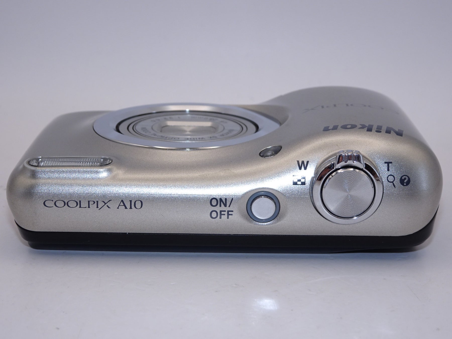 【外観並級】Nikon デジタルカメラ COOLPIX A10 シルバー A10SL