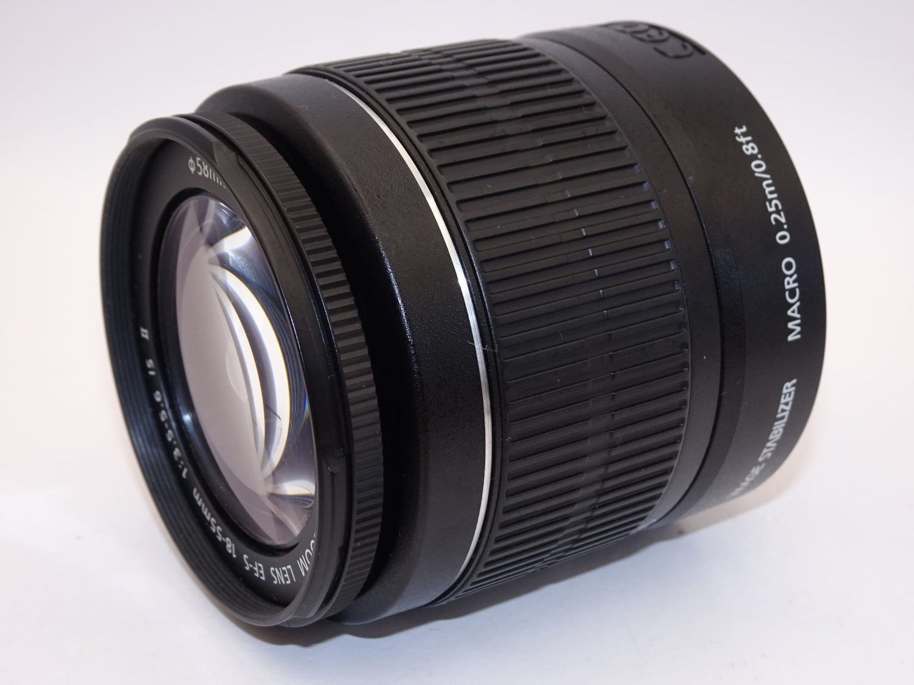【外観特上級】Canon 標準ズームレンズ EF-S18-55mm F3.5-.5.6 IS II