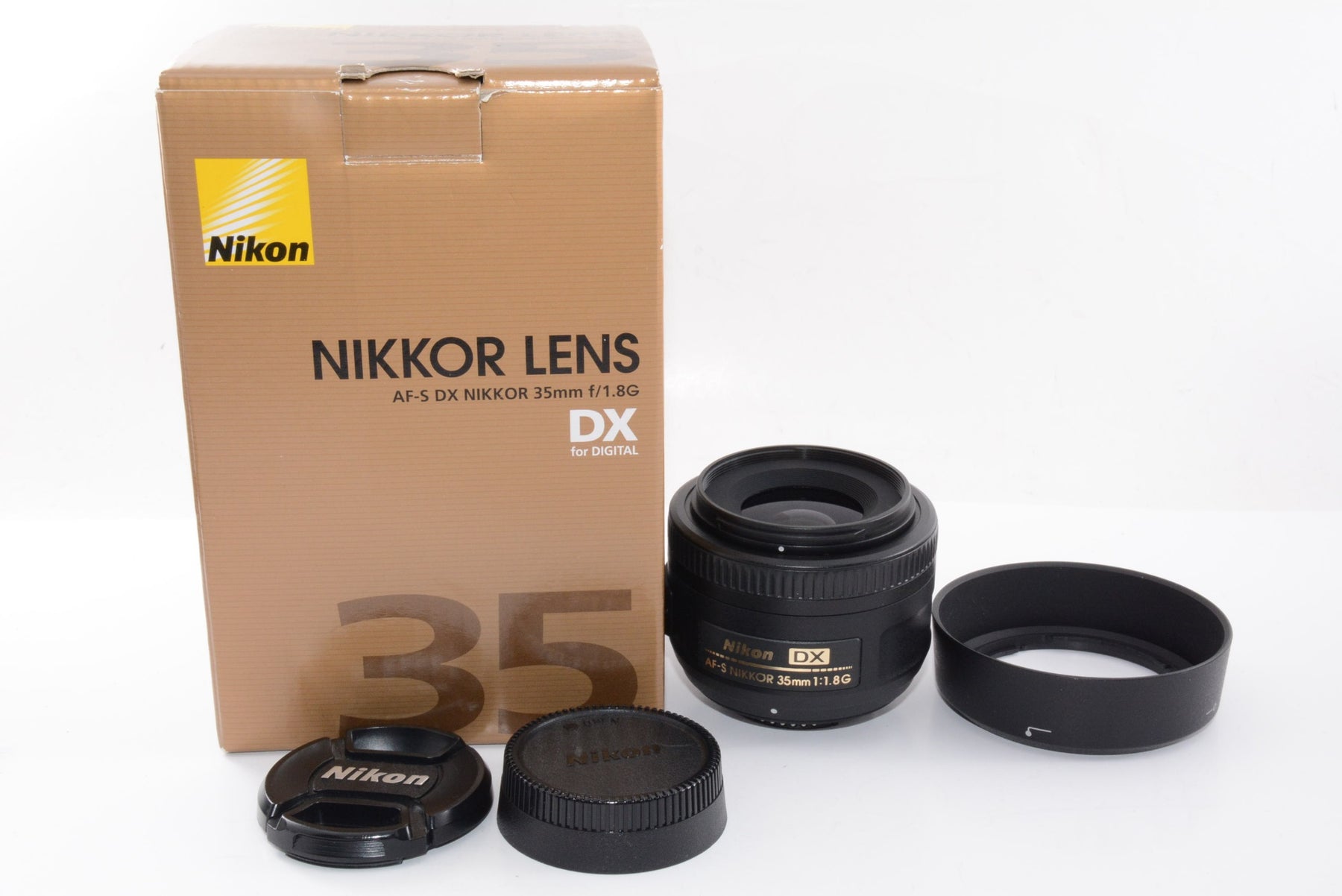 【外観特上級】Nikon 単焦点レンズ AF-S DX NIKKOR 35mm f/1.8G