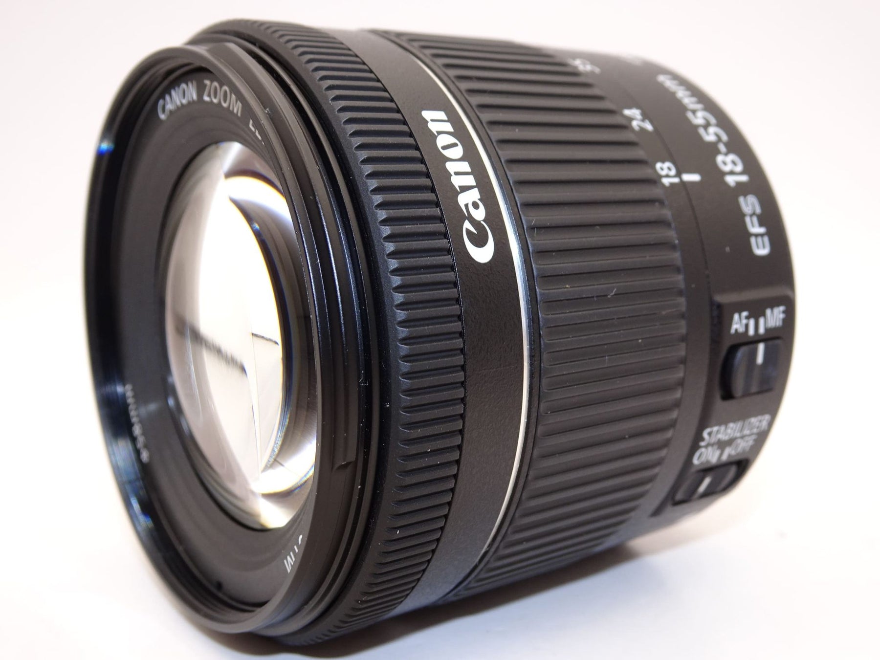 【外観特上級】Canon 標準ズームレンズ EF-S18-55mm F4.0-5.6IS STM