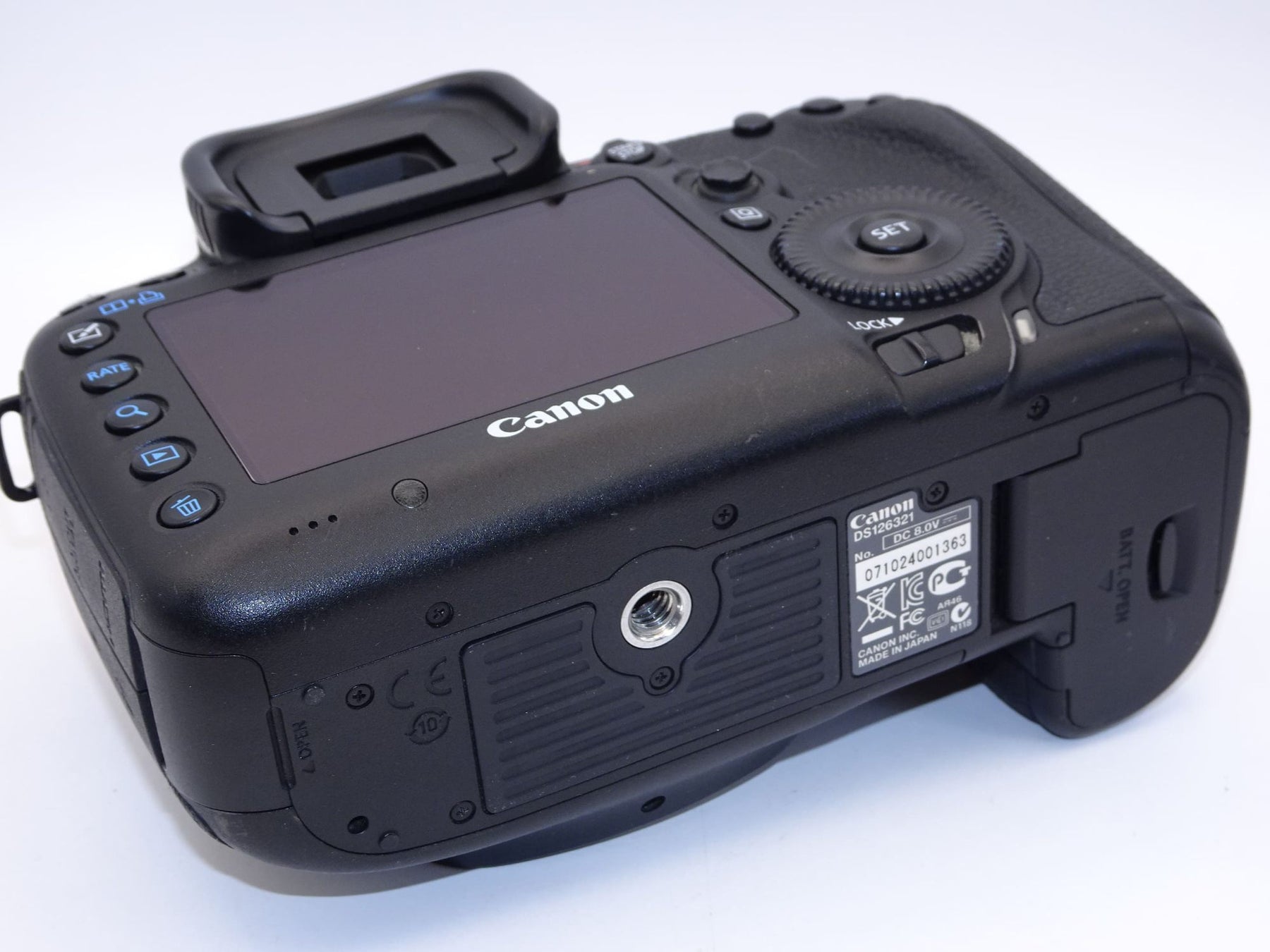 【外観並級】Canon デジタル一眼レフカメラ EOS5D MarkIII EF24-70L IS USM レンズキット EF24-70mm F4L IS USM付属