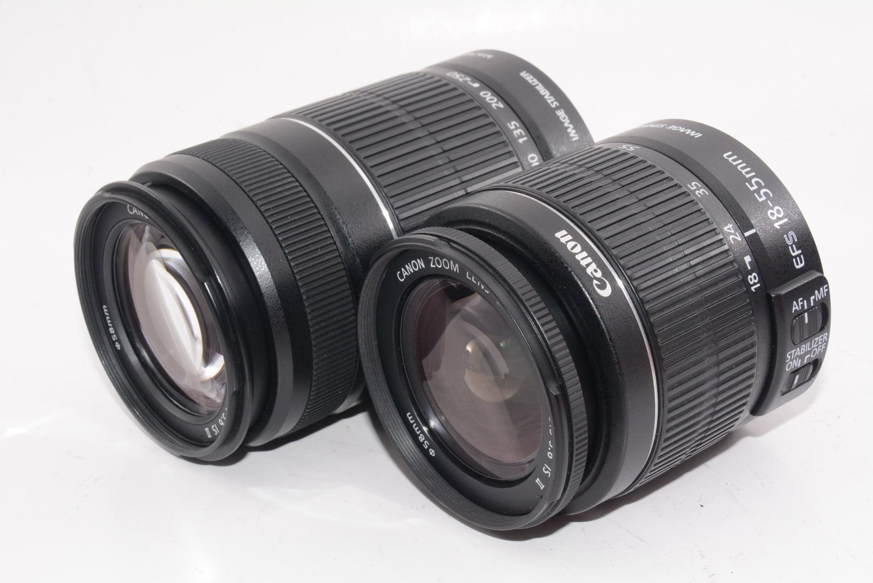 【外観並級】Canon デジタル一眼レフカメラ EOS Kiss X6i ダブルズームキット EF-S18-55mm/EF-S55-250mm付属 KISSX6i-WKIT