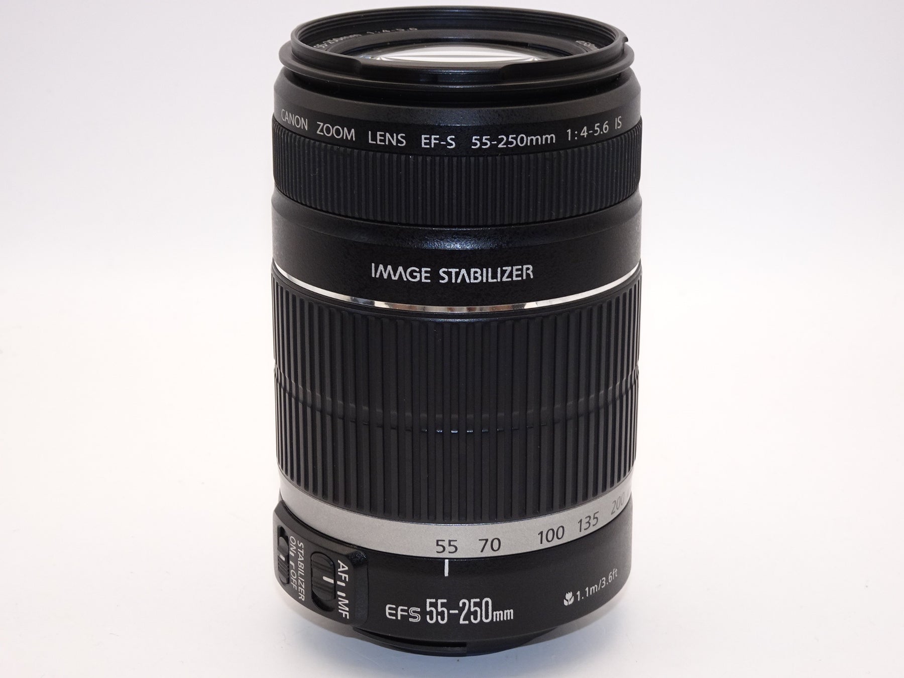 【外観特上級】Canon 望遠レンズ EF-S55-250mm F4-5.6 IS