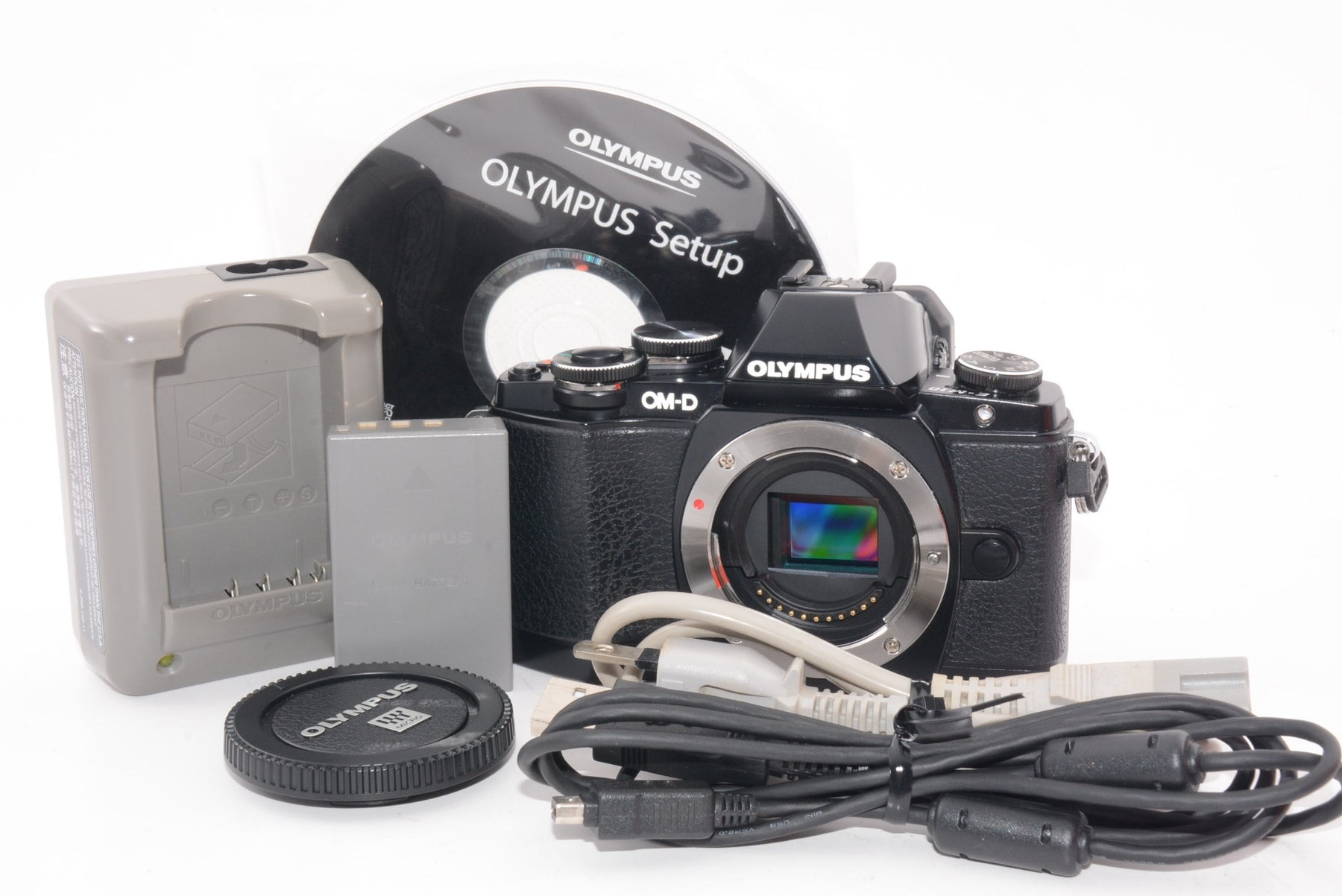 【外観特上級】OLYMPUS OM-D E-M10 ボディ ブラック ミラーレス一眼