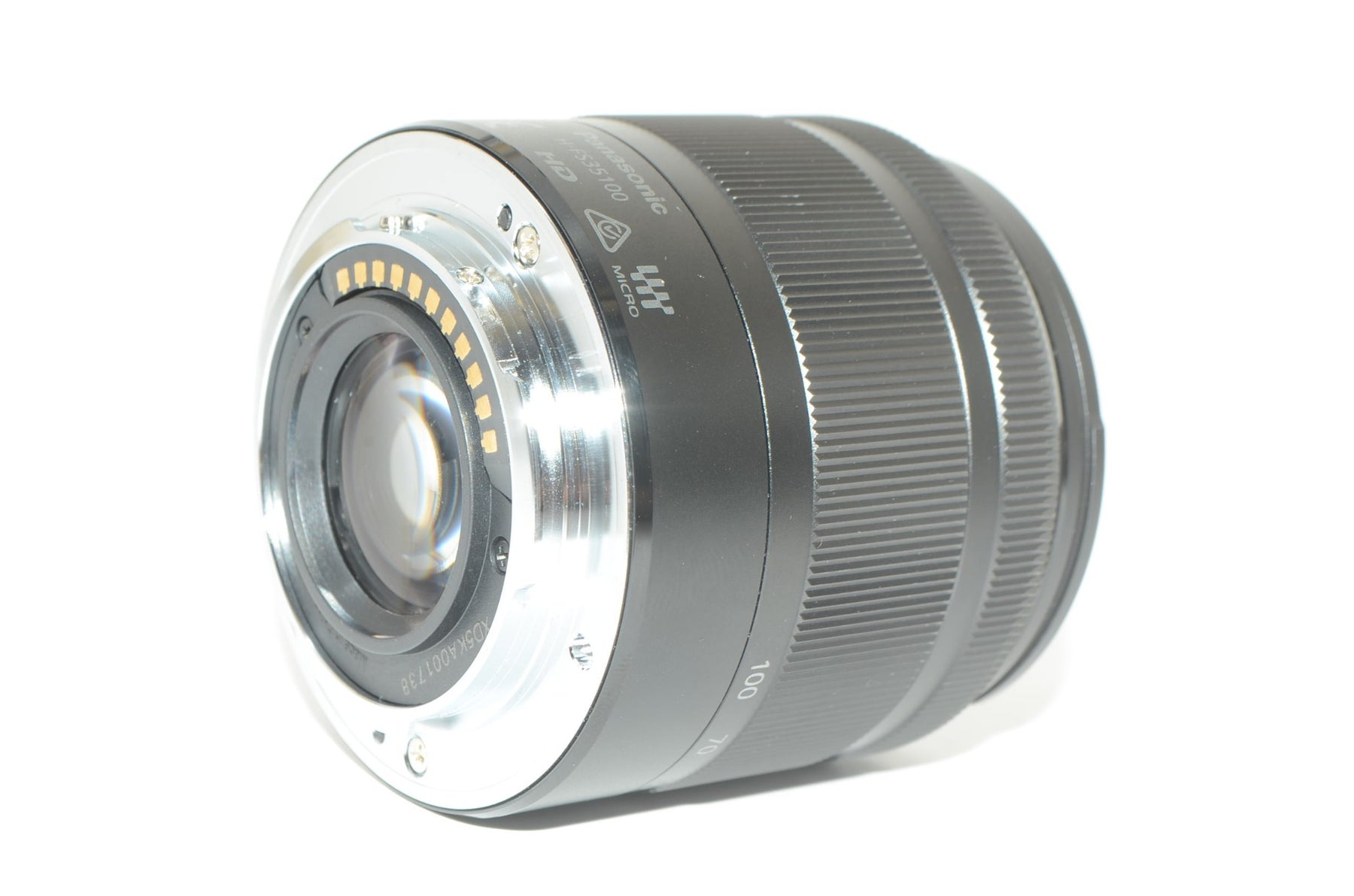 【外観特上級】パナソニック 望遠ズームレンズ マイクロフォーサーズ用 ルミックス G VARIO 35-100mm/F4.0-5.6 ASPH./MEGA O.I.S. ブラック H-FS35100-K