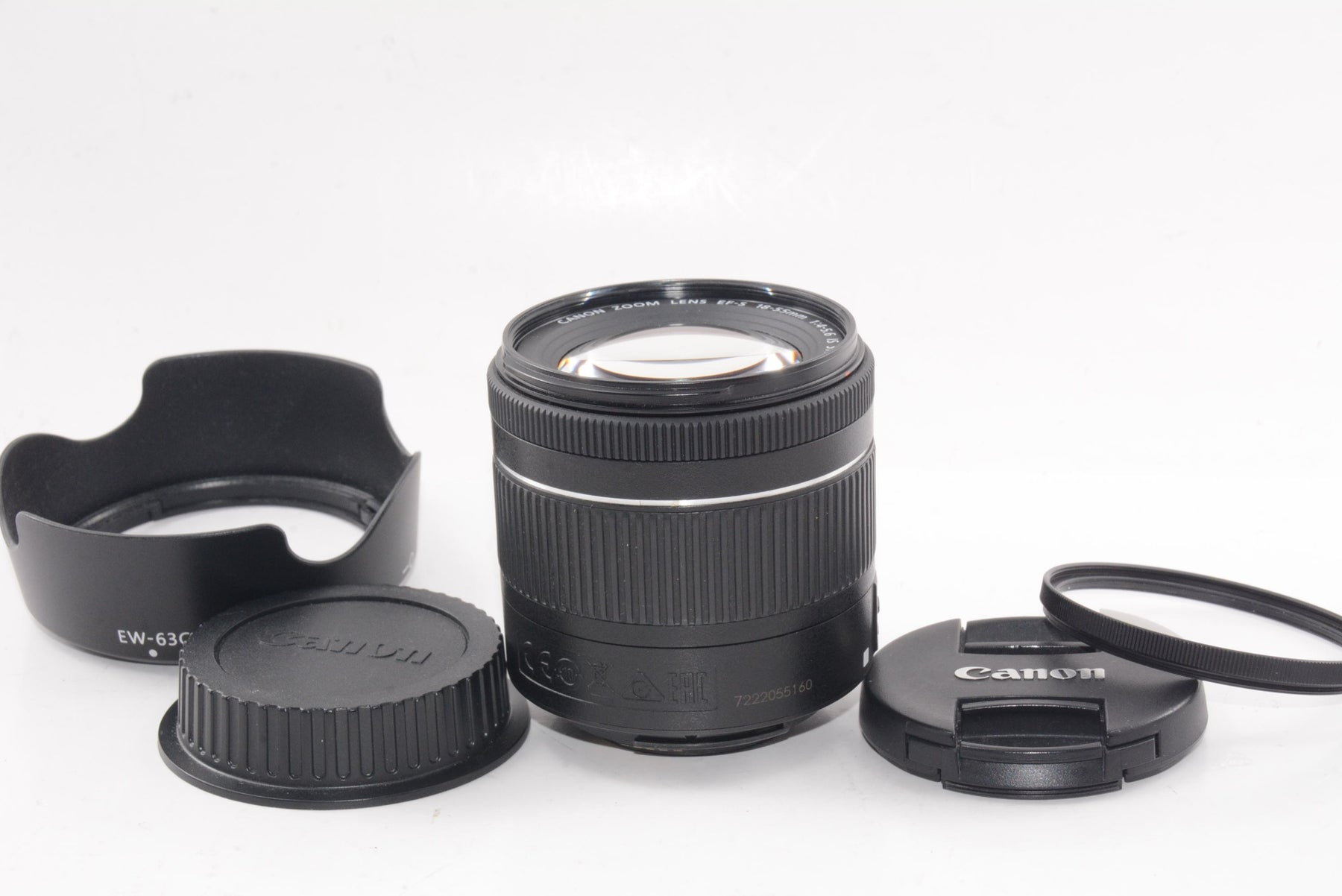 【外観特上級】Canon 標準ズームレンズ EF-S18-55mm F3.5-5.6 IS STM