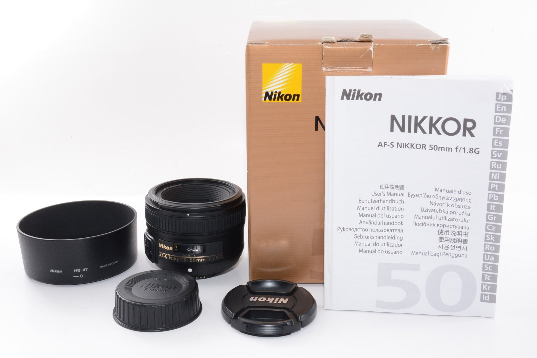 【外観特上級】Nikon 単焦点レンズ AF-S NIKKOR 50mm f/1.8G フルサイズ対応 AF-S 50/1.8G