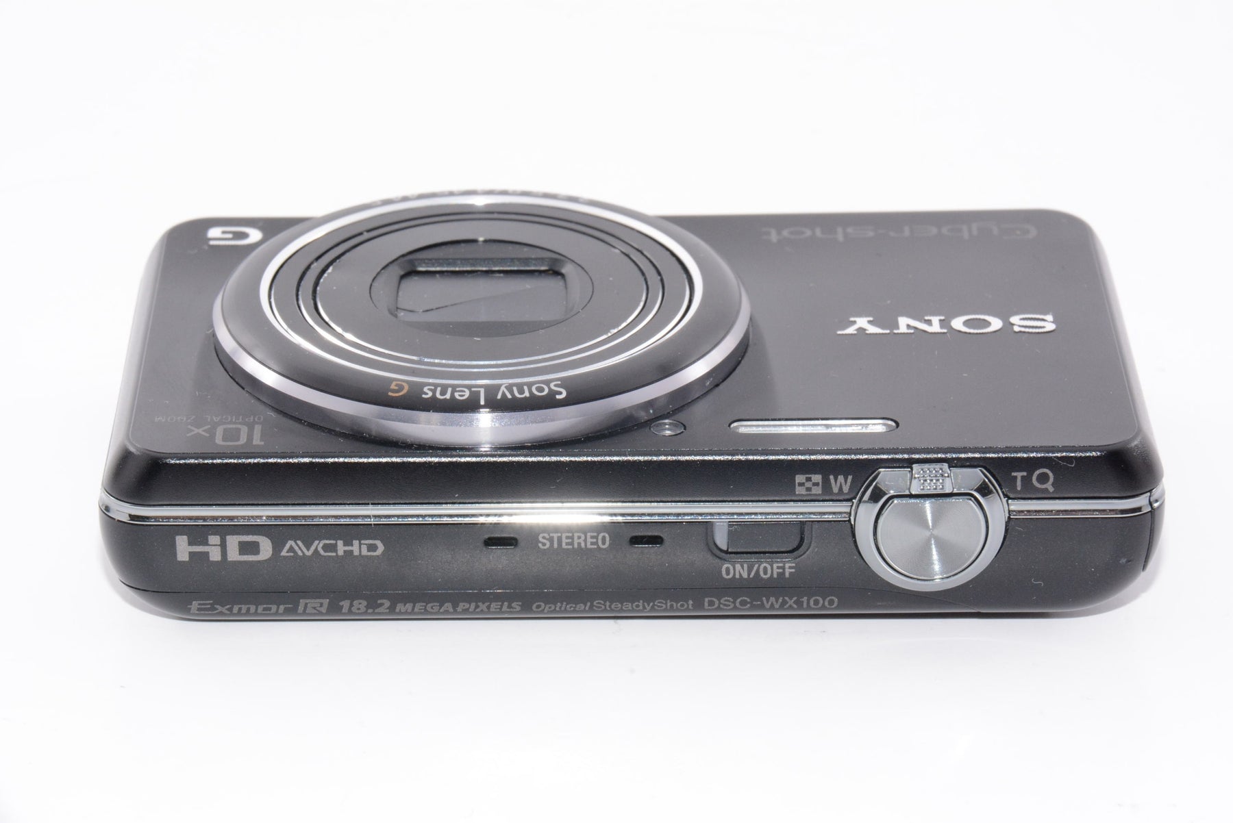 【外観並級】ソニー SONY Cyber-shot WX100 (1820万/光学x10) ブラック