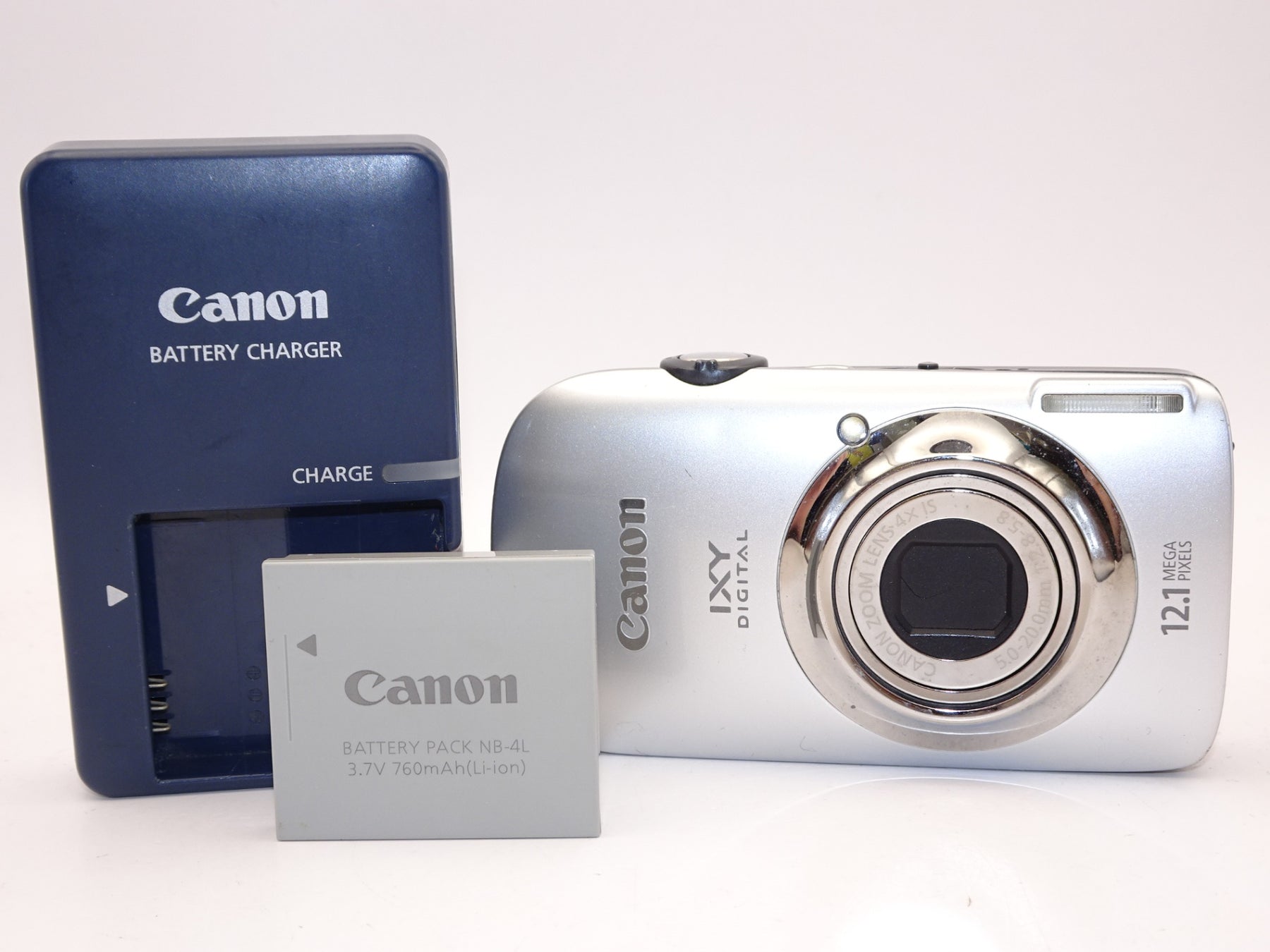 【外観並級】Canon デジタルカメラ IXY DIGITAL (イクシ) 510 IS シルバー IXYD510IS(SL)