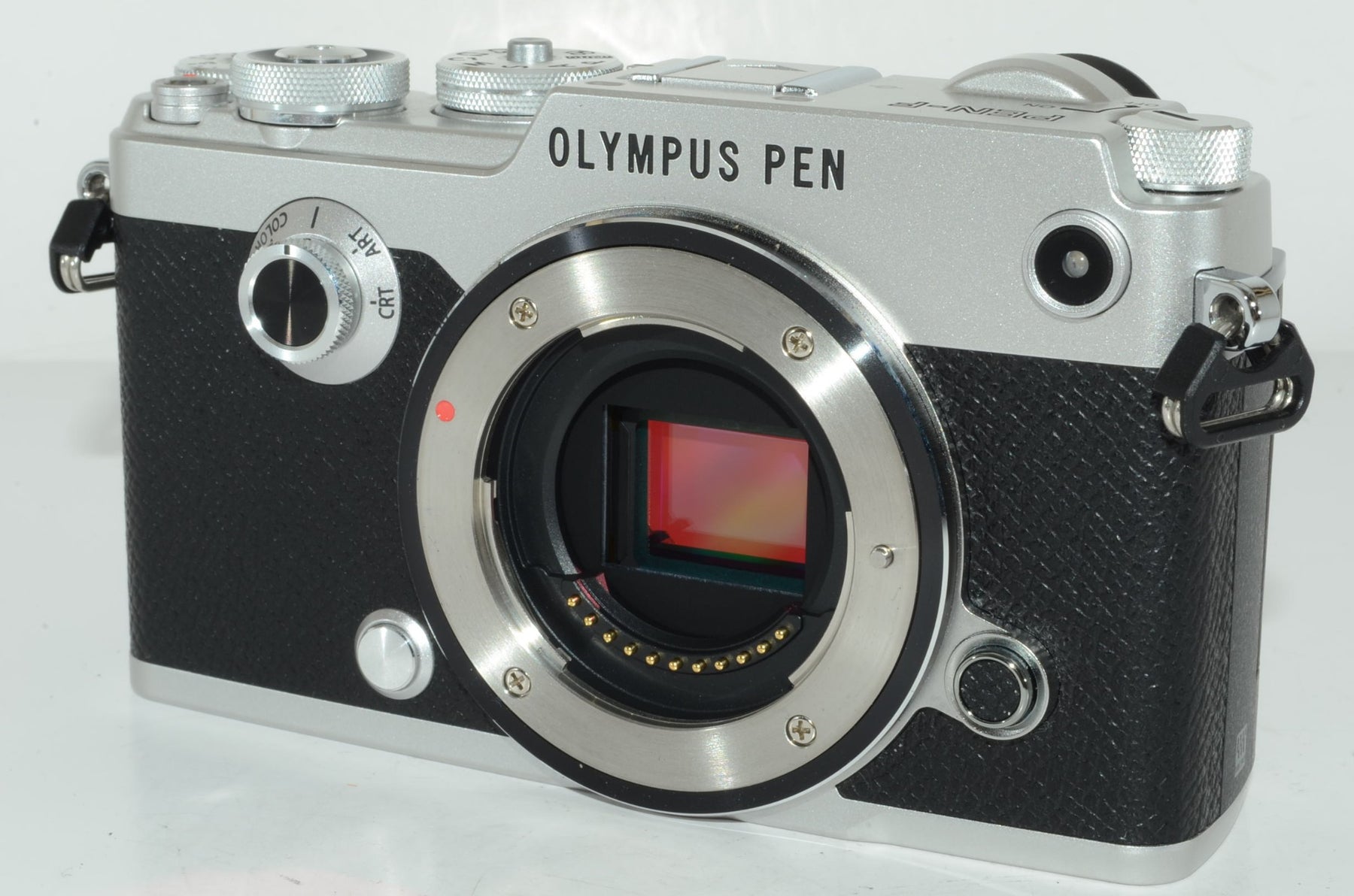 【外観特上級】OLYMPUS ミラーレス一眼 PEN-F 12mm F2.0LK SLV
