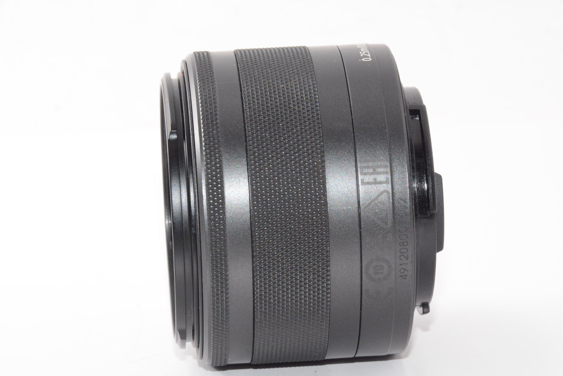 【外観特上級】Canon 標準ズームレンズ EF-M15-45mm F3.5-6.3IS STM(グラファイト) ミラーレス一眼対応 EF-M15-45ISSTM