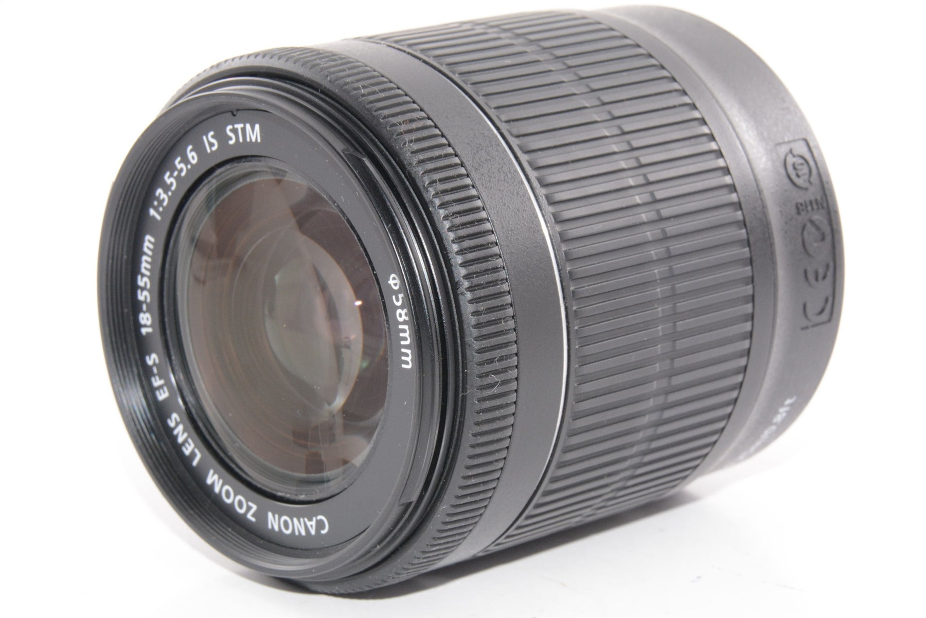 【外観並級】Canon 標準ズームレンズ EF-S18-55mm F3.5-5.6 IS STM