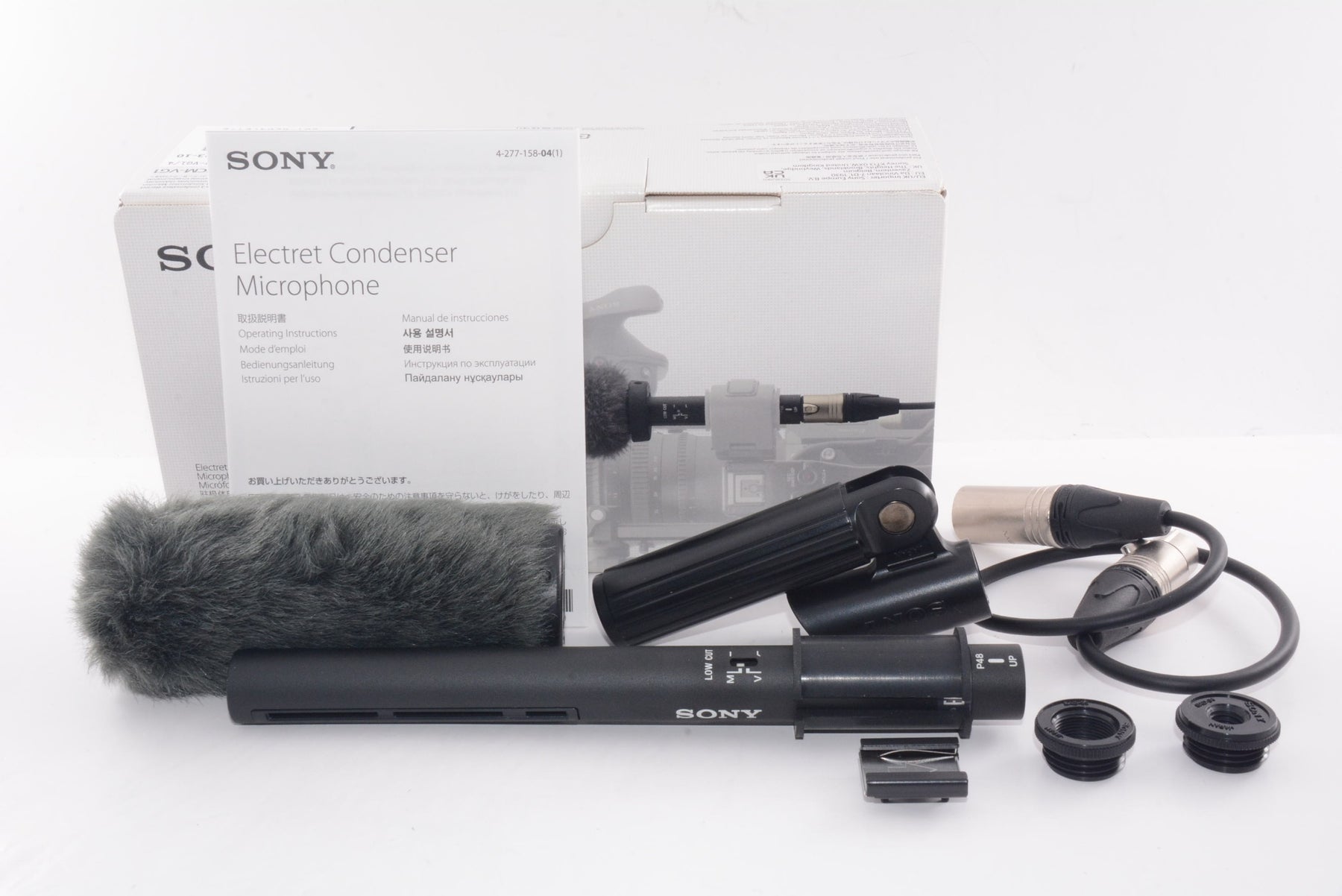 【外観特上級】SONY ECM-VG1 鋭指向性ショットガンマイクロホン